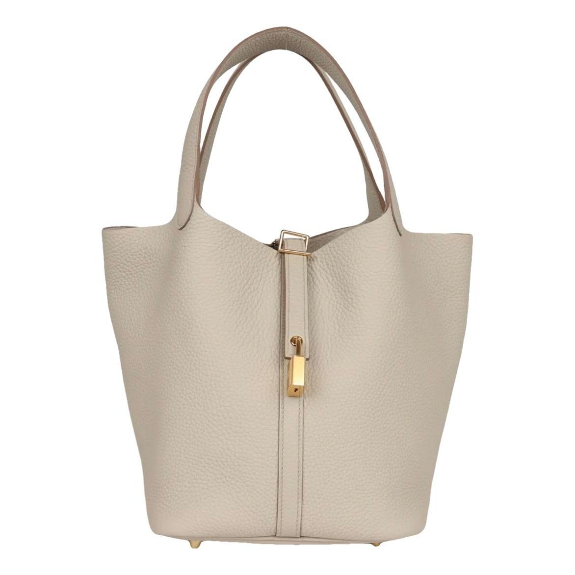 Picotin leather handbag