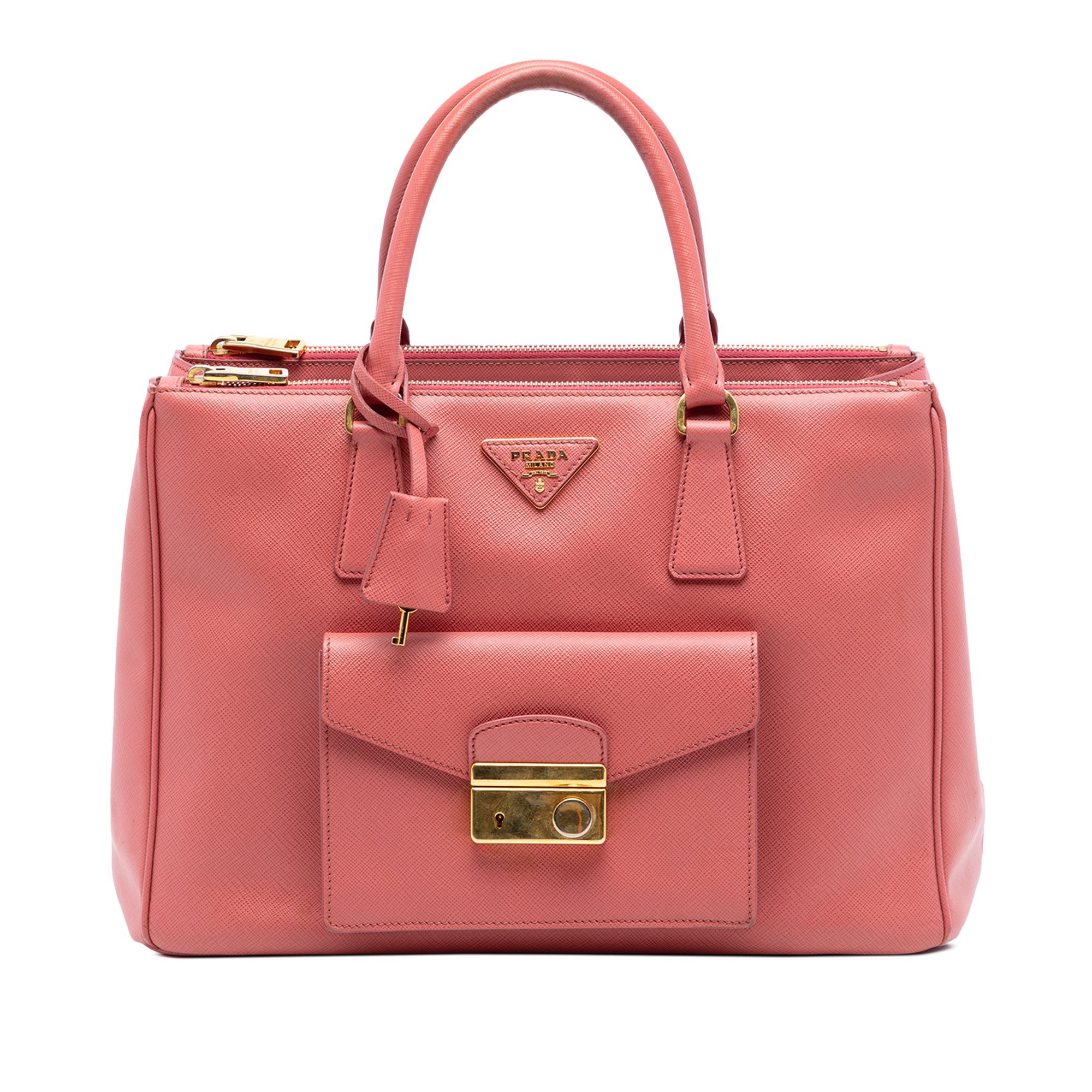 Galleria leather handbag