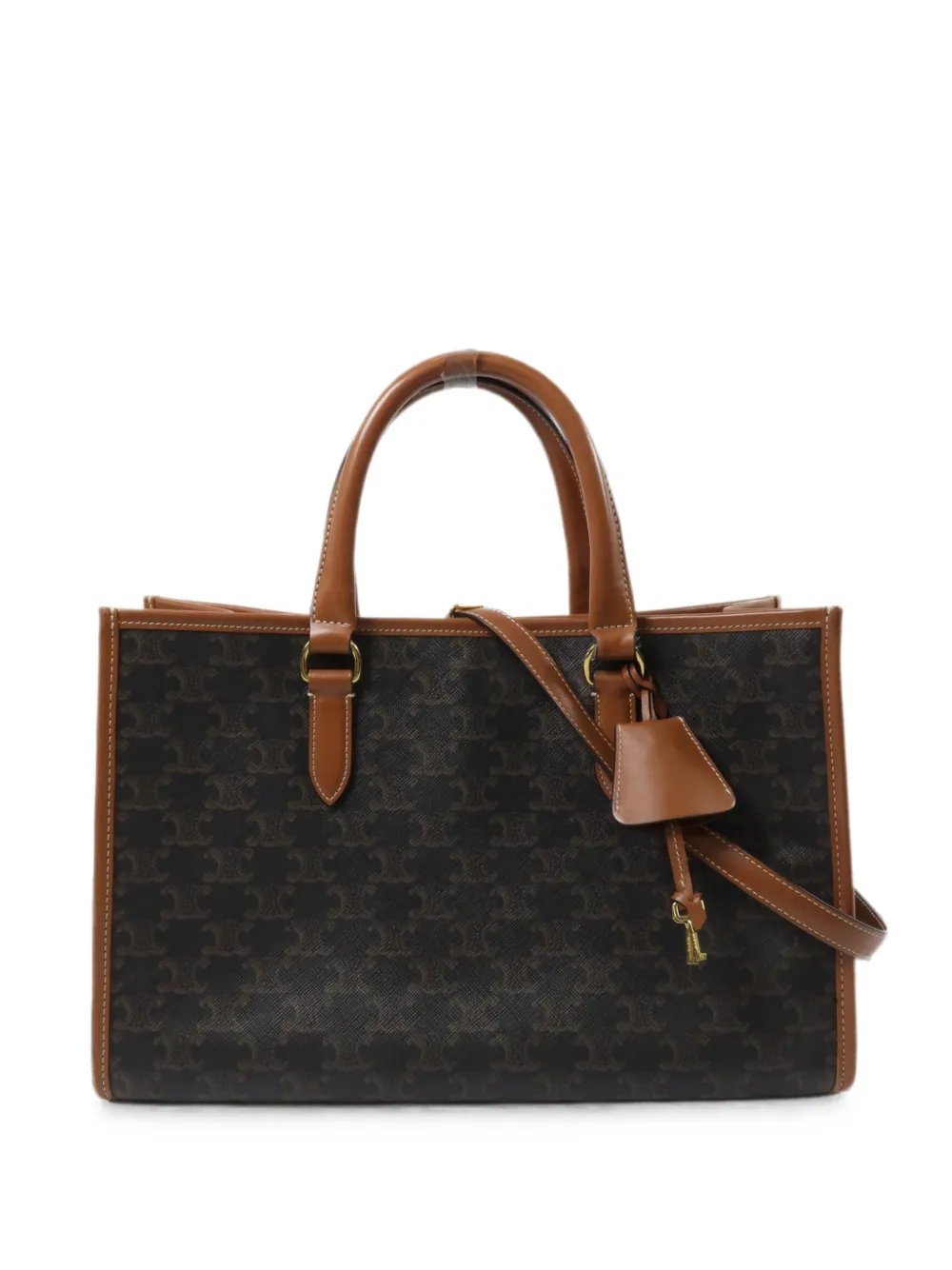 Horizontal Cabas two-way handbag