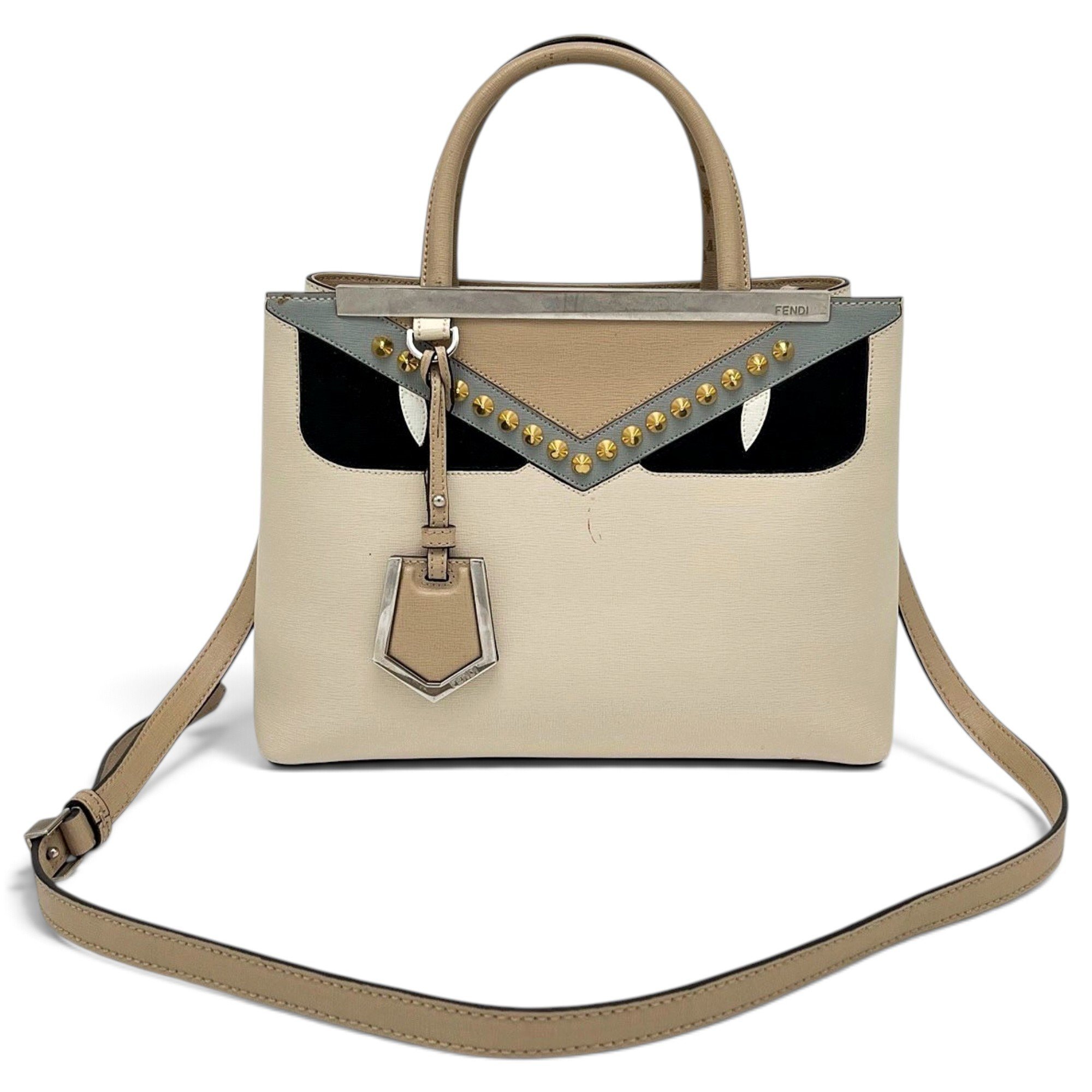 Fendi 2Jours leather handbag