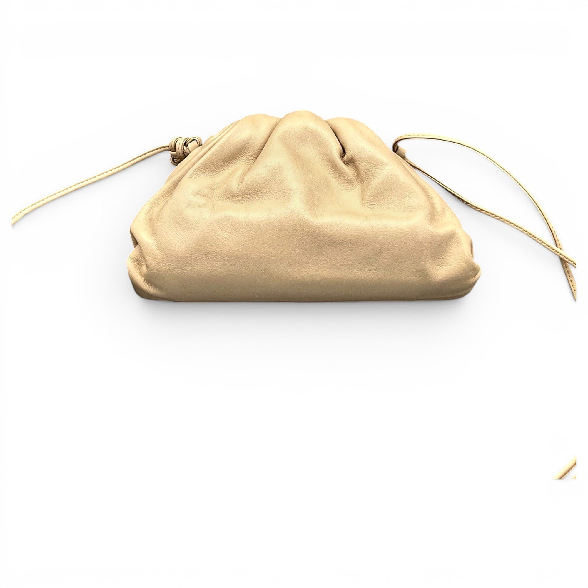 Pouch leather handbag