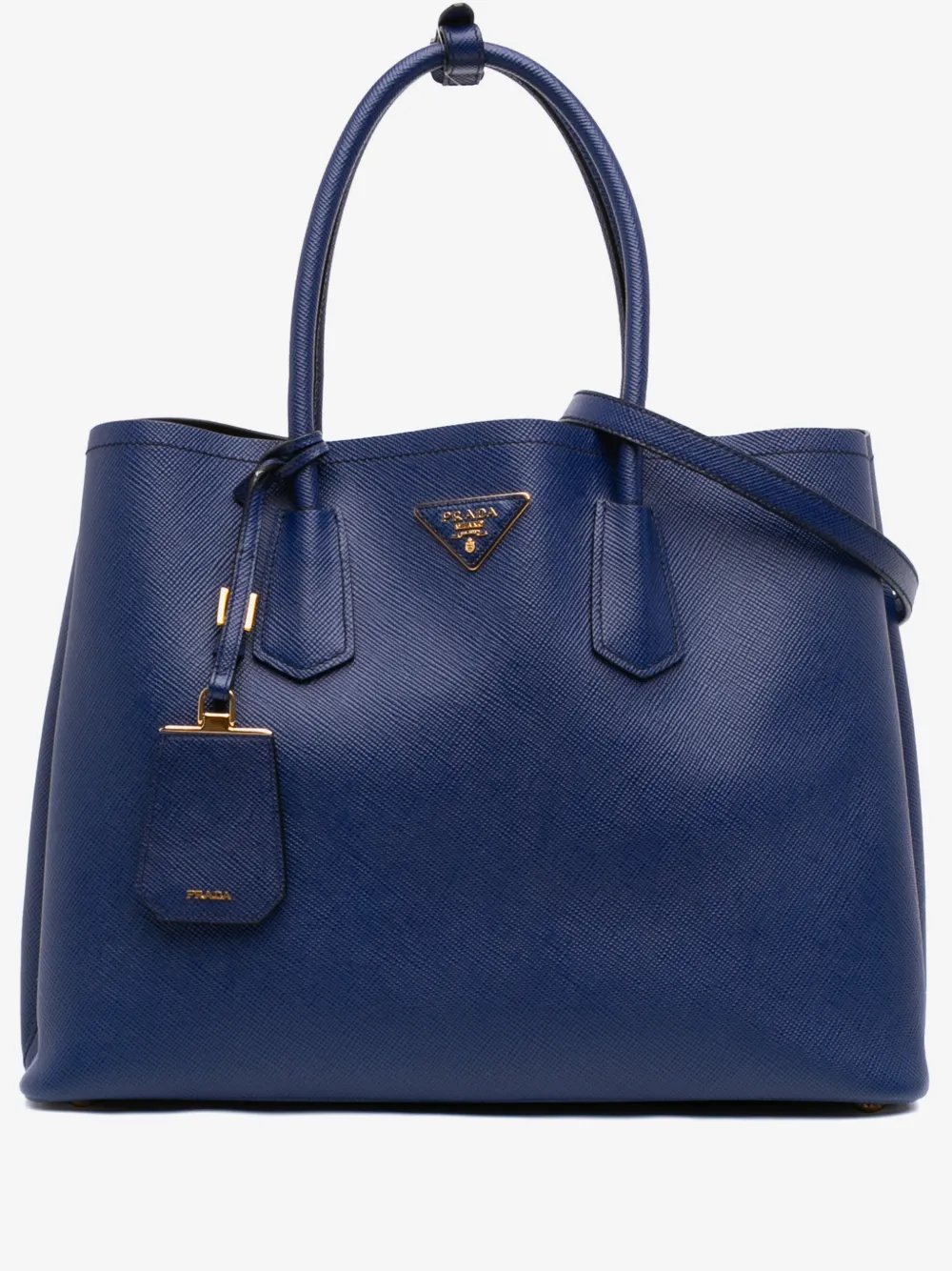 2013-2026 Large Saffiano Cuir Double satchel