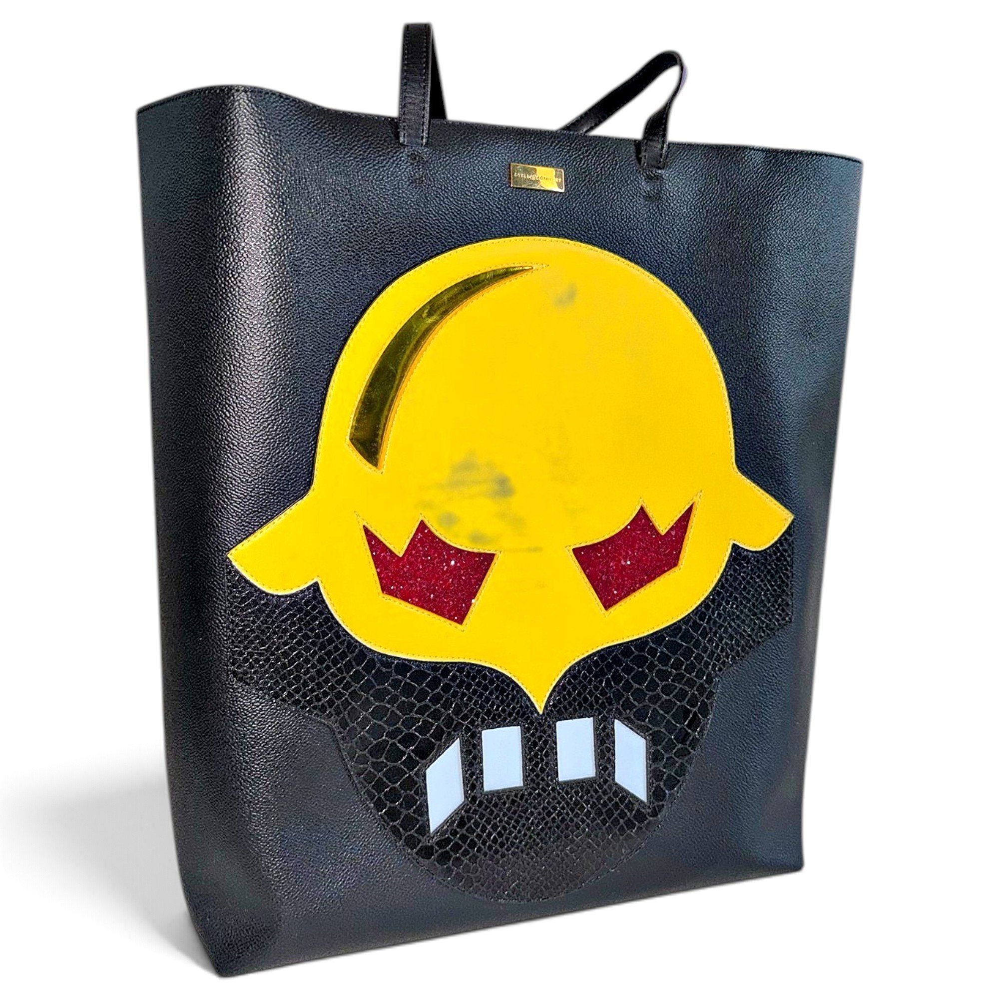 Vegan leather tote