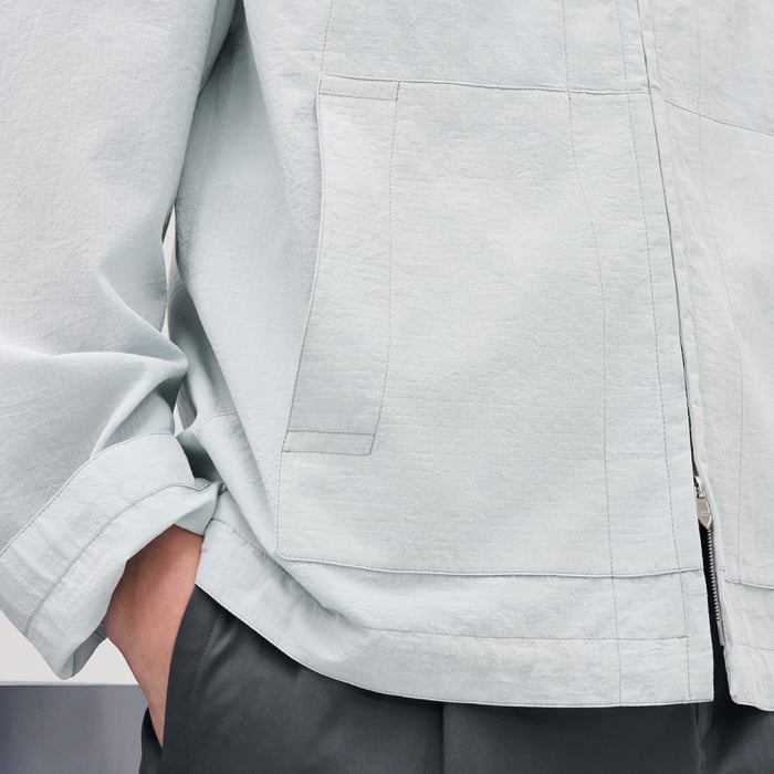 Brume Zipped Hooded Jacket