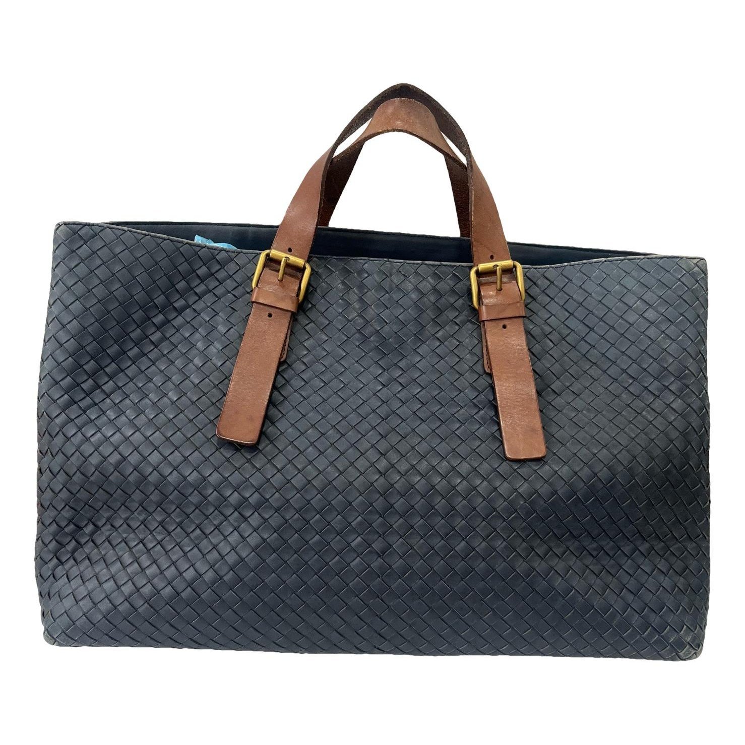 Leather tote