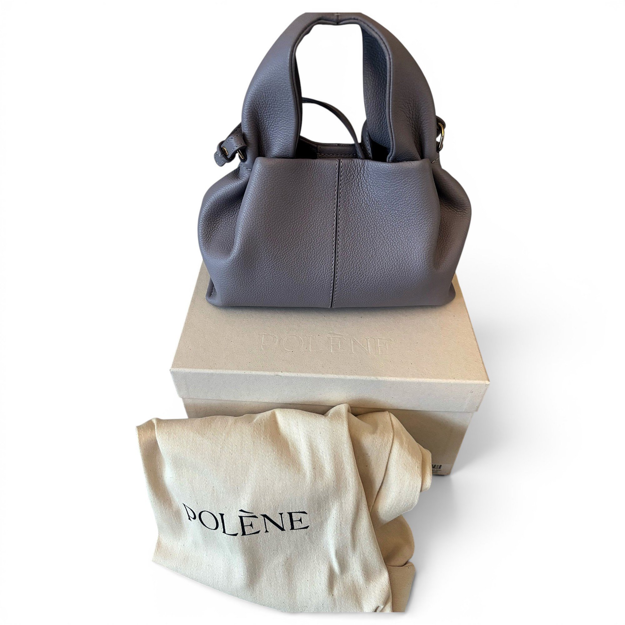 Polene Numéro Neuf leather handbag