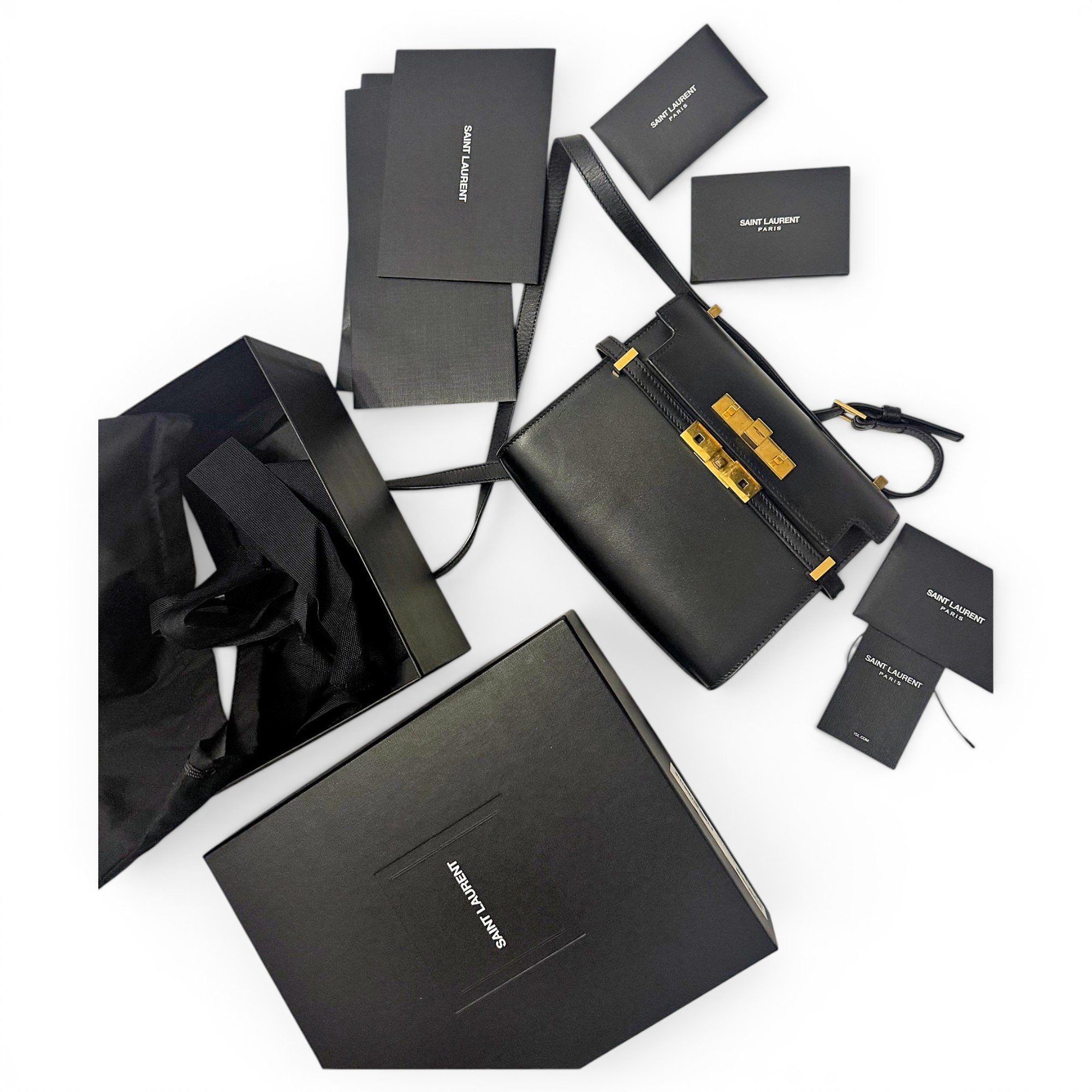 Saint Laurent Manhattan leather handbag