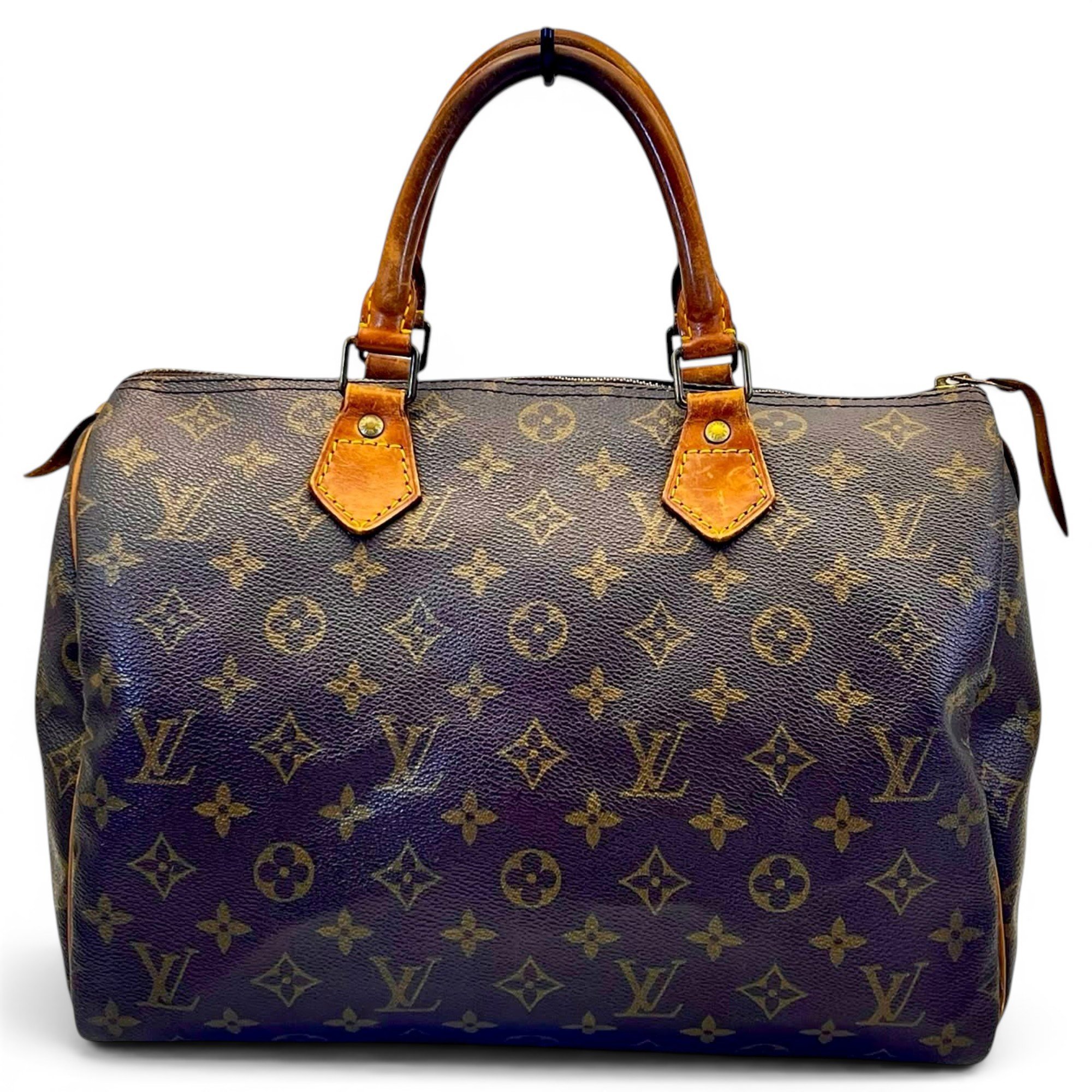 Louis Vuitton Speedy leather handbag
