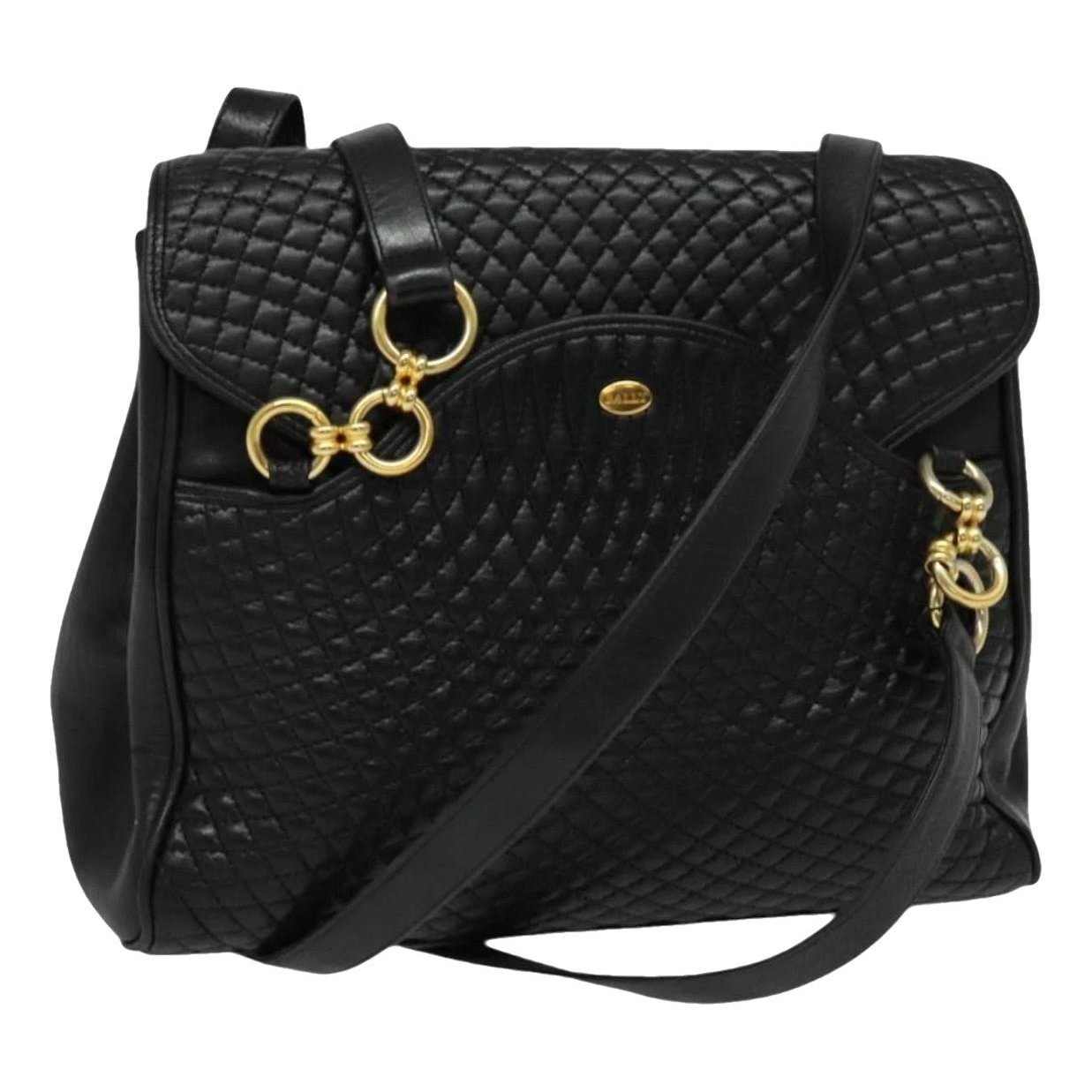 Leather tote