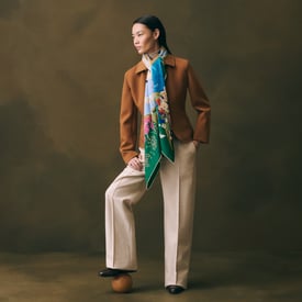 Hermès Flagship shawl 140