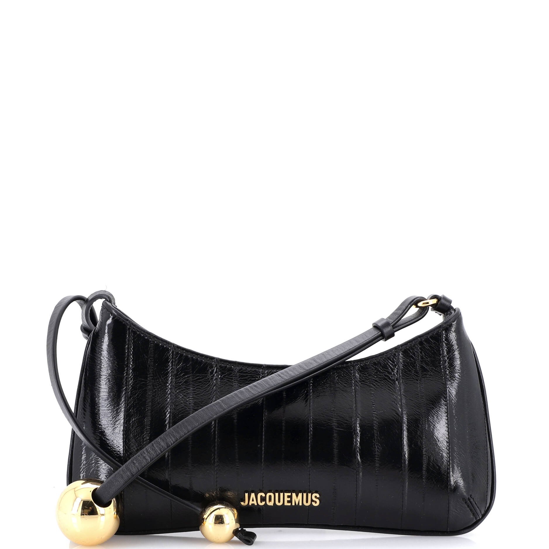 Le Bisou Perle Shoulder Bag Eel Skin