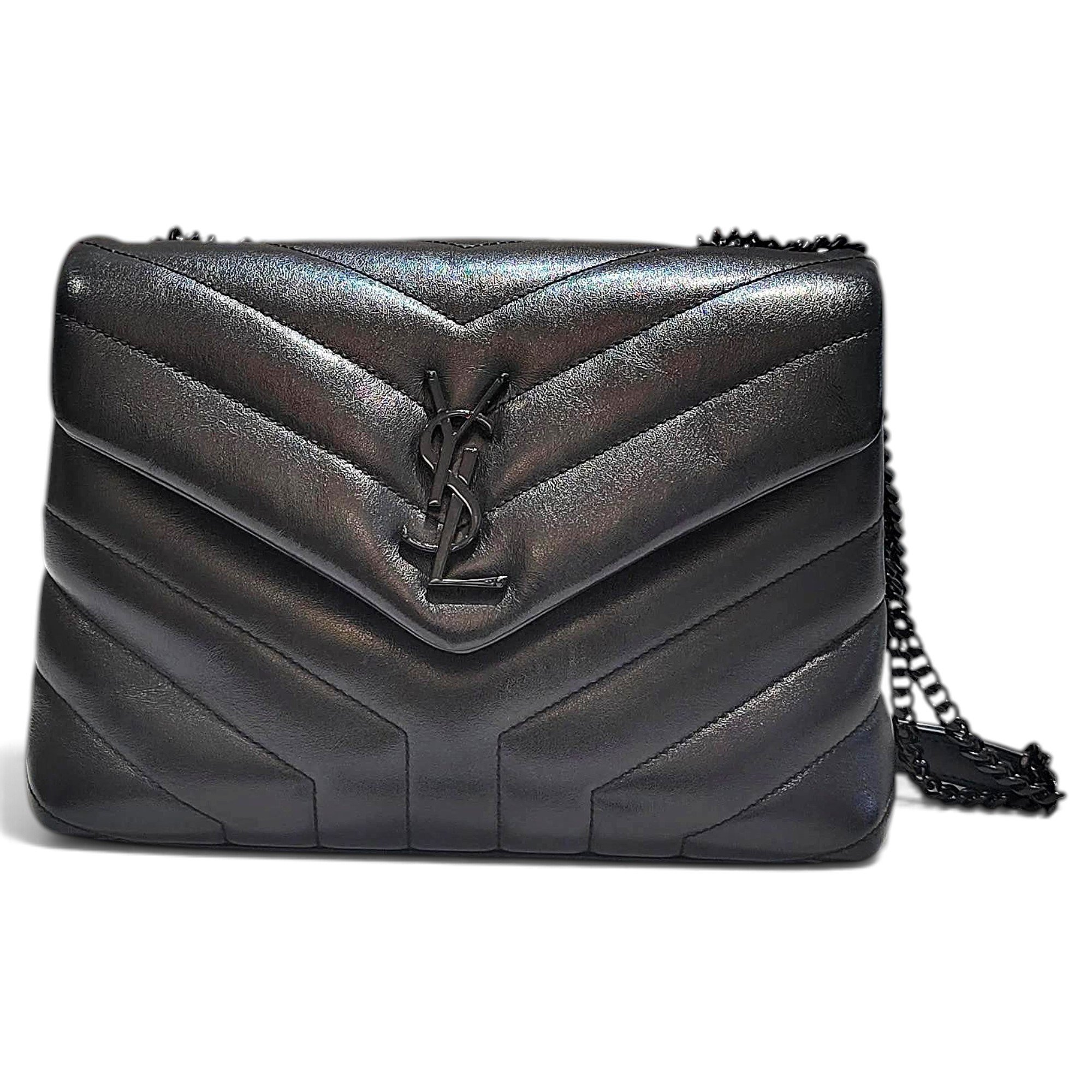 Loulou leather handbag