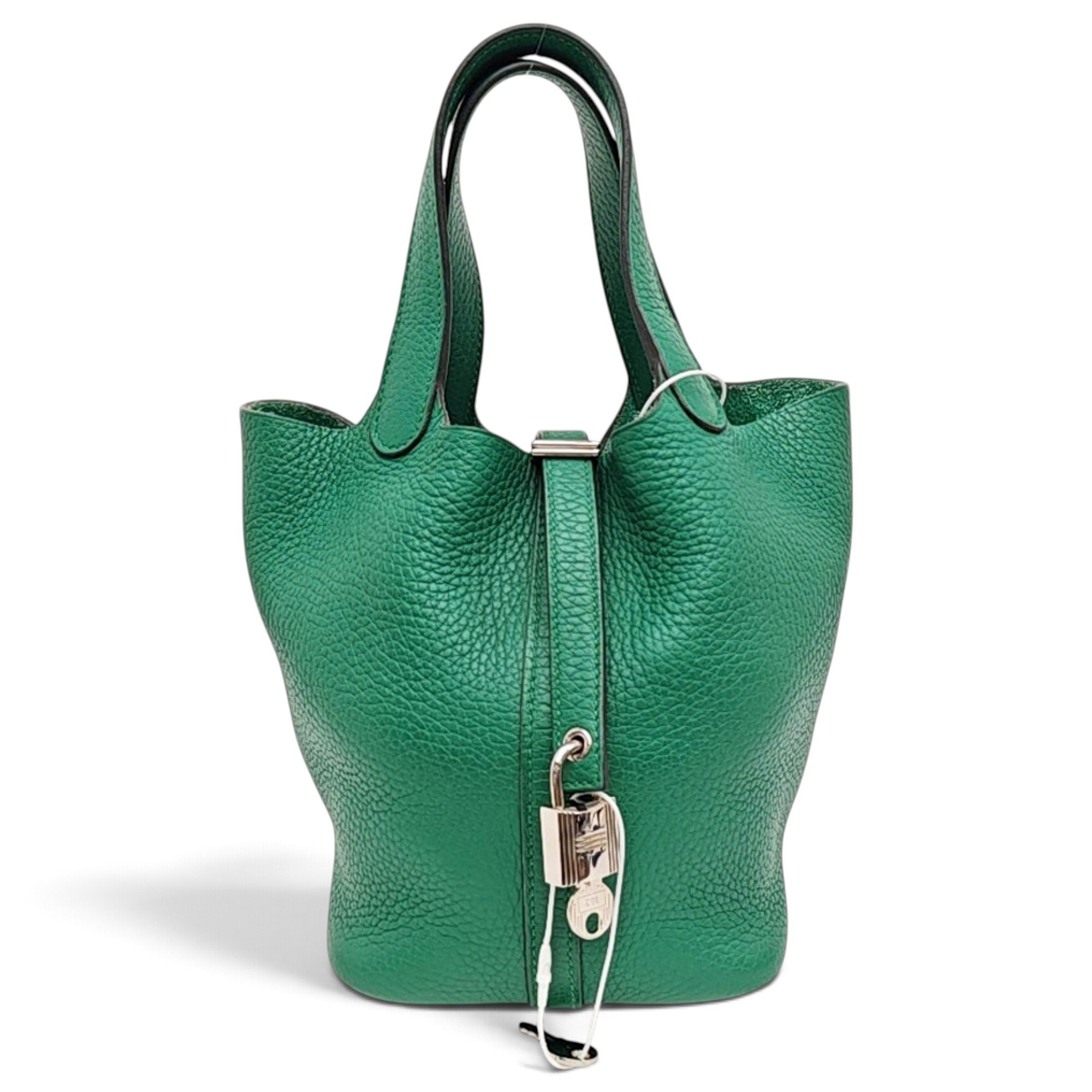 Hermes Picotin 18 Handbag Clemence Leather