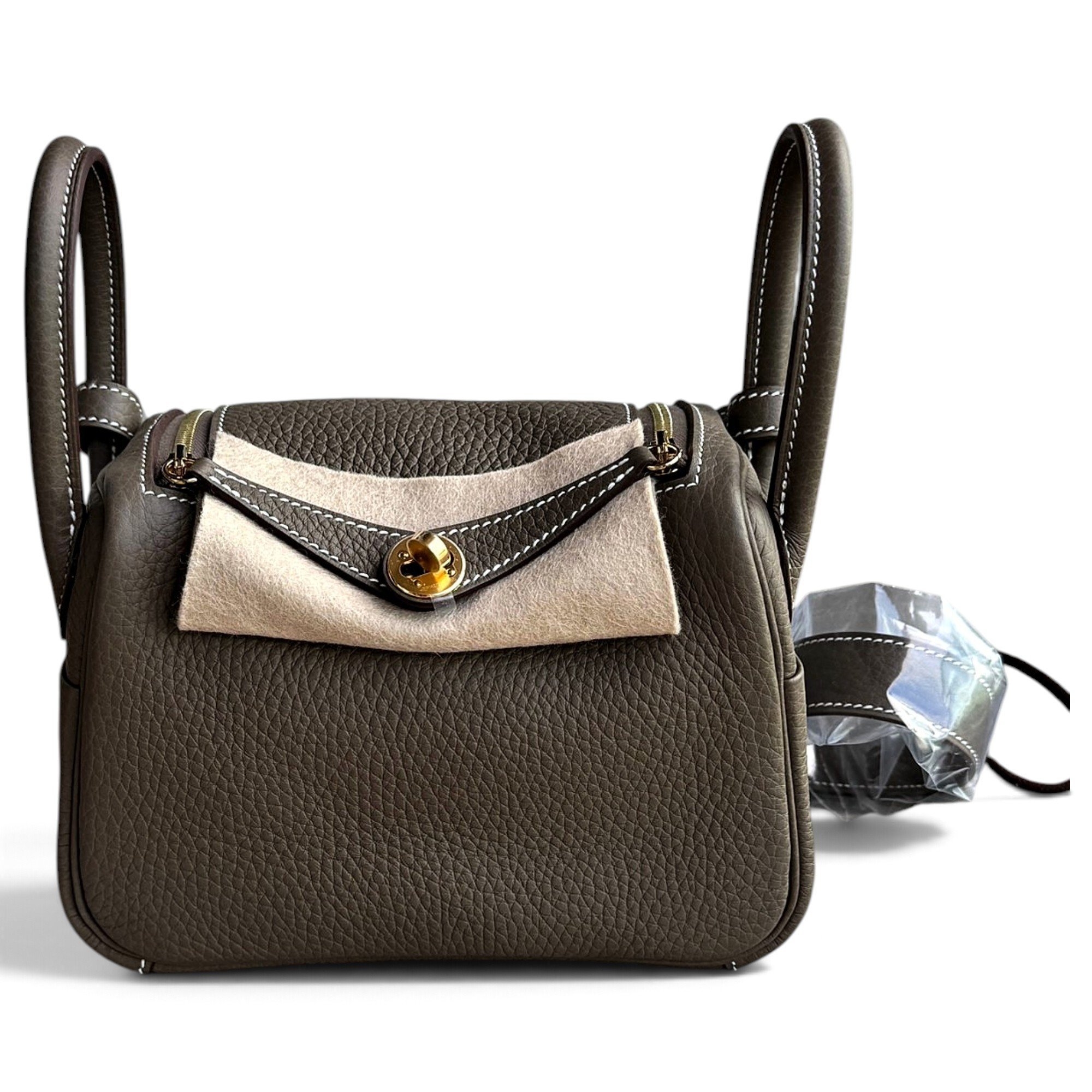 Lindy leather handbag