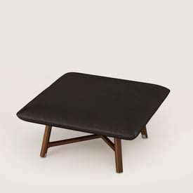 Les Necessaires d'Hermès "carre d'assise" low stool, medium model