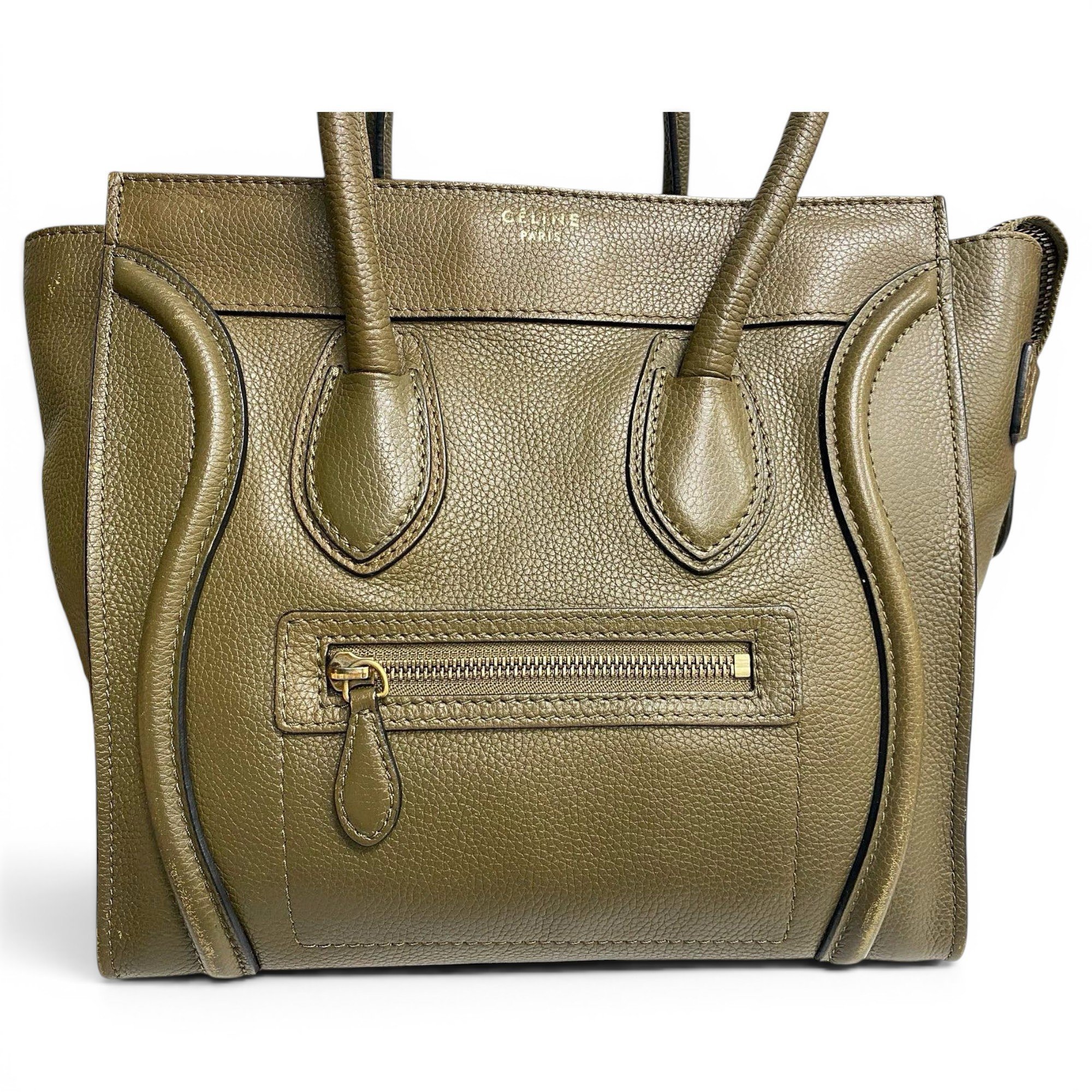 Luggage leather handbag