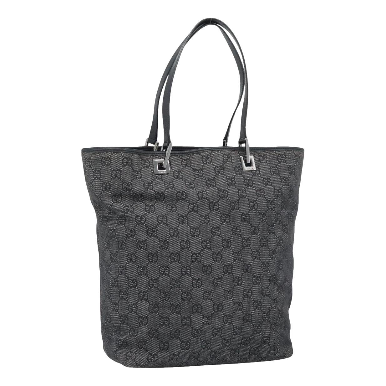 Leather tote