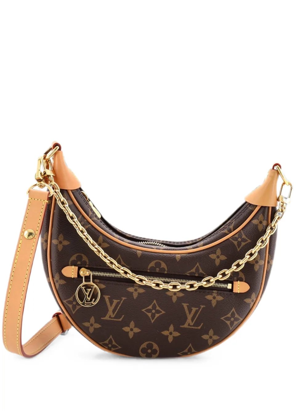 Loop Handbag Monogram Canvas hobo bag