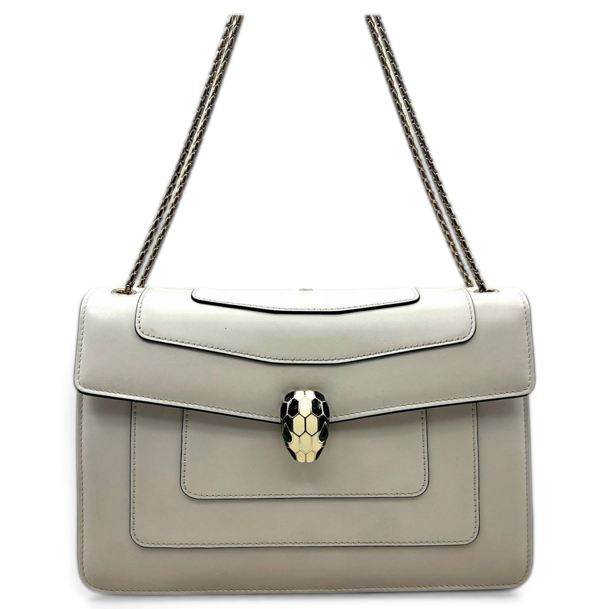 Bvlgari Serpenti pony-style calfskin crossbody bag
