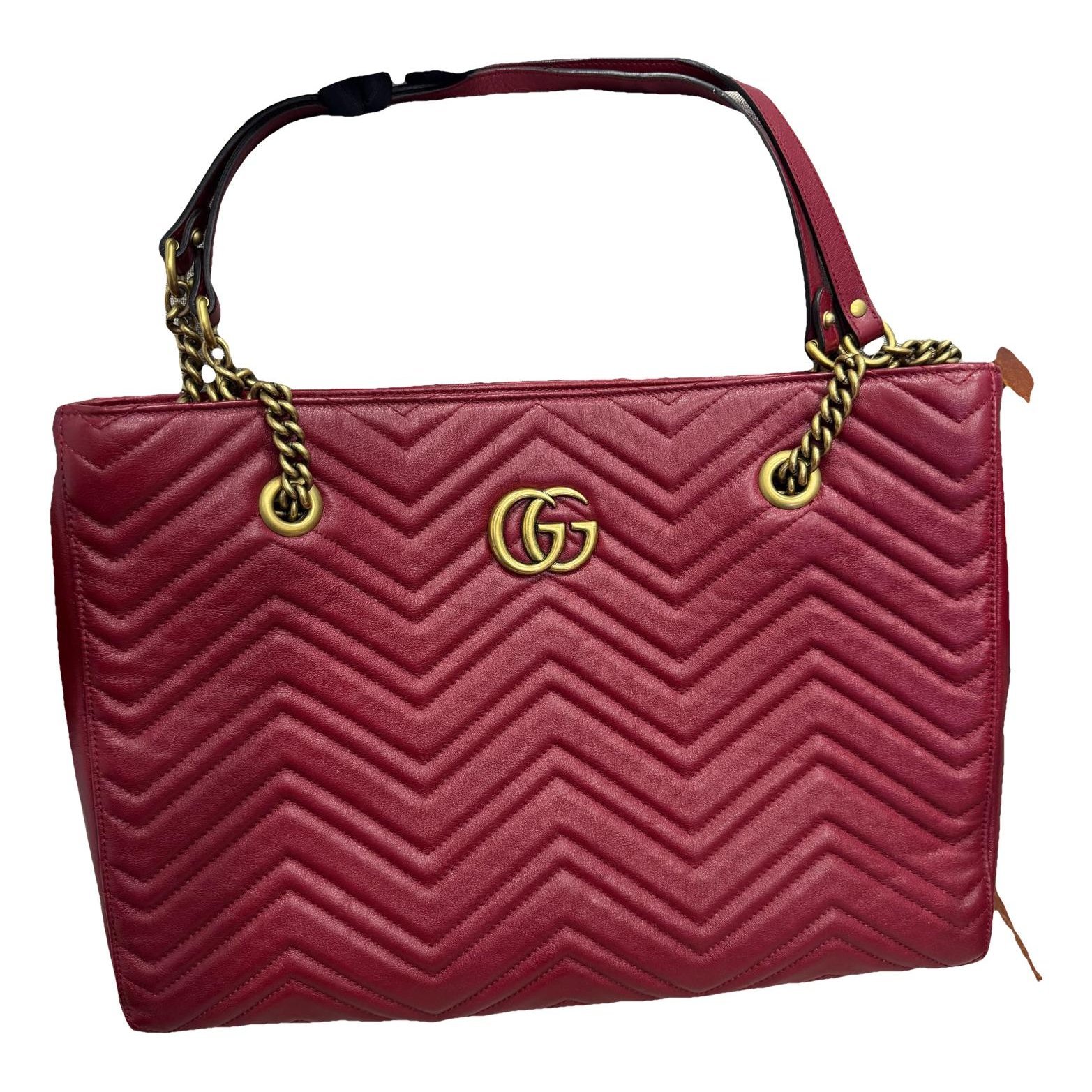 GG Marmont Zip leather handbag