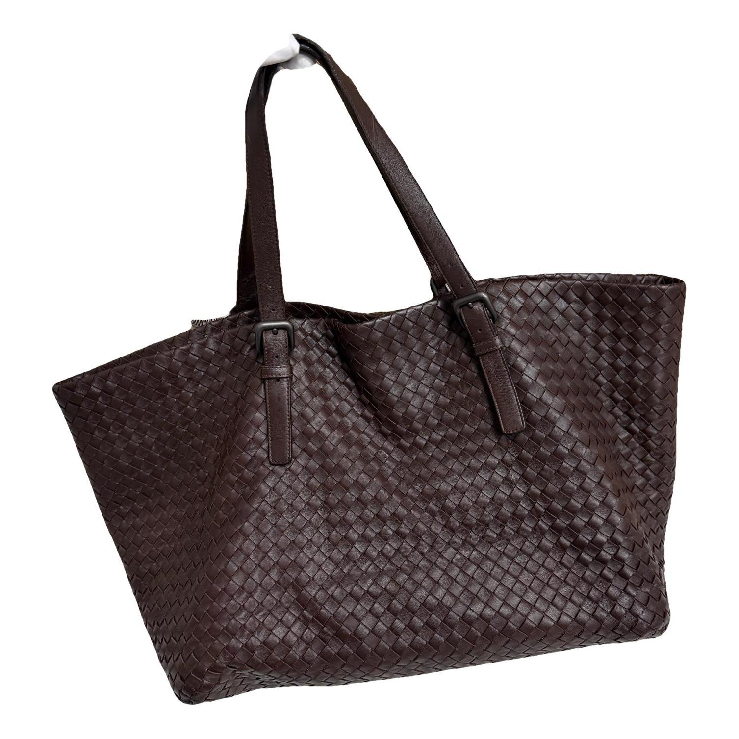 Fourre-Tout leather handbag