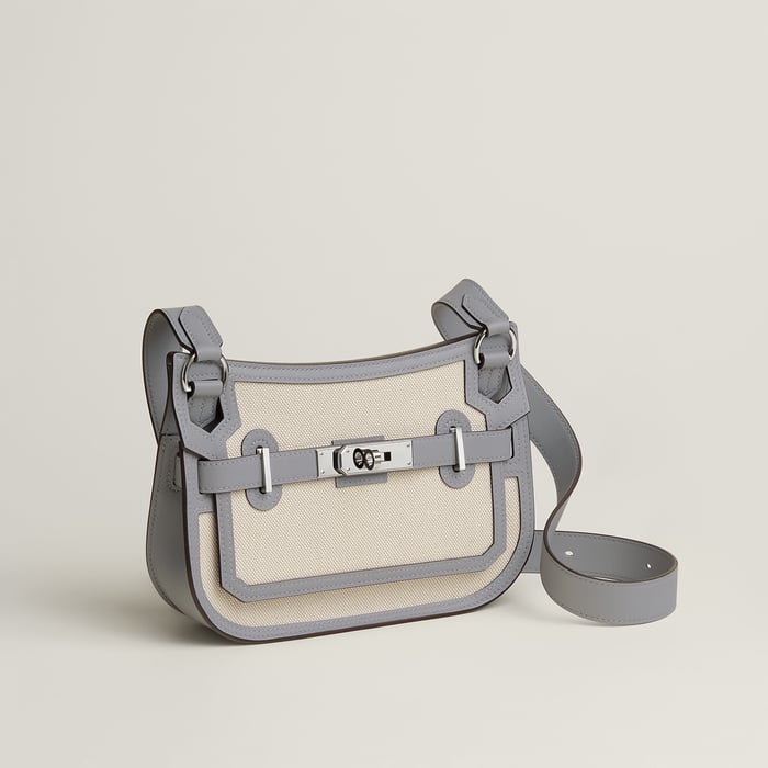 Jypsiere Mini Toile & Cuir Bag