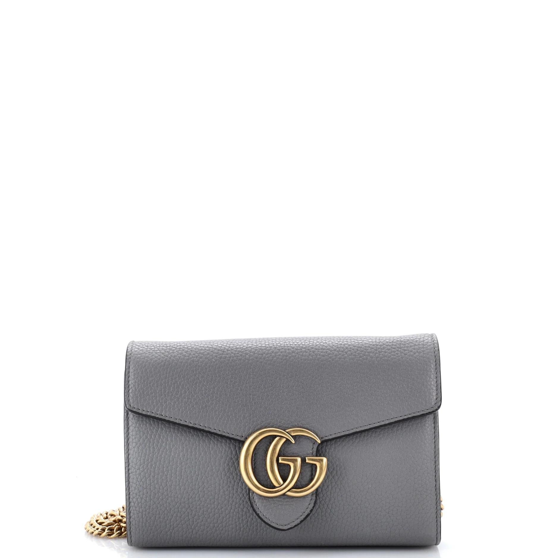 Marmont leather clutch bag