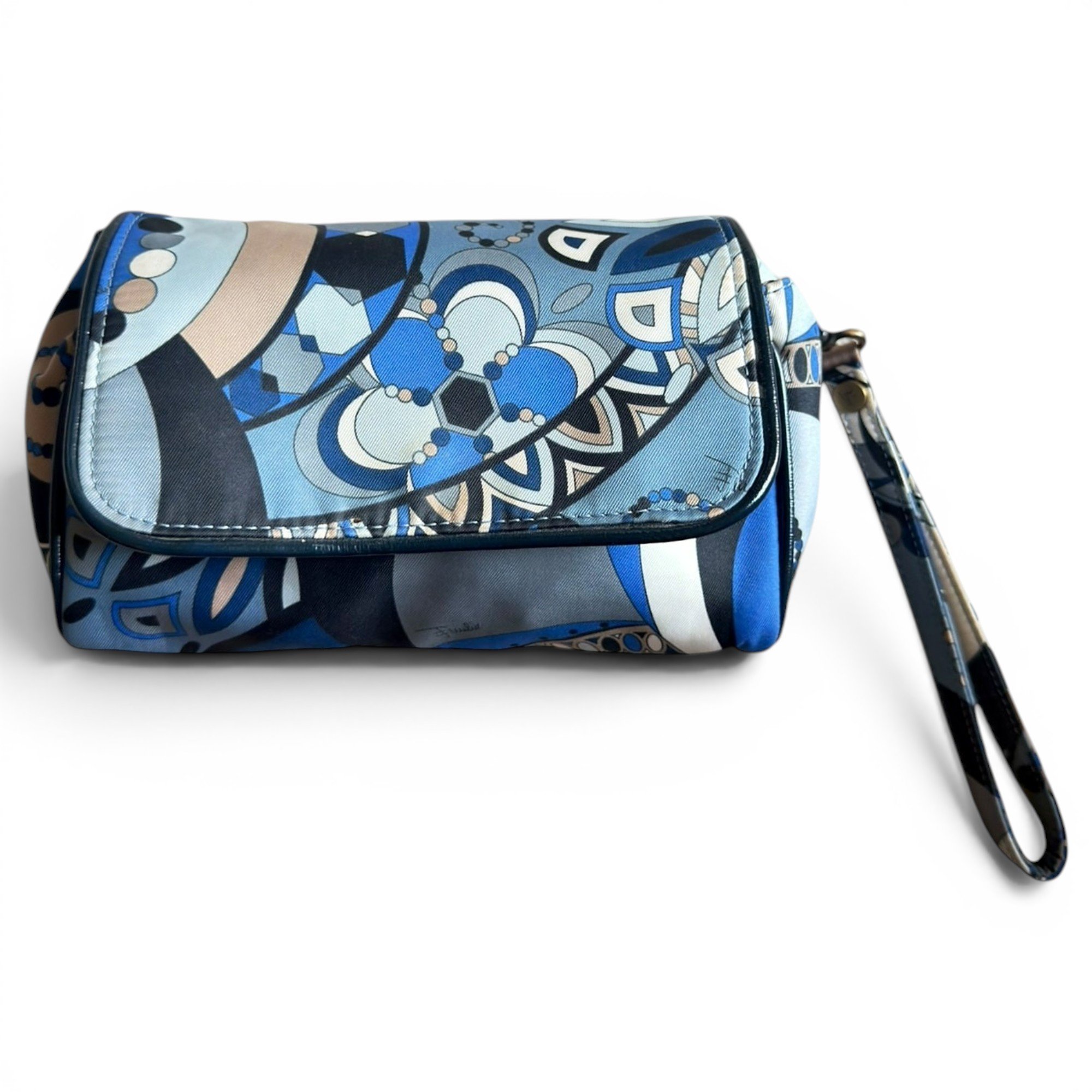 Silk clutch bag