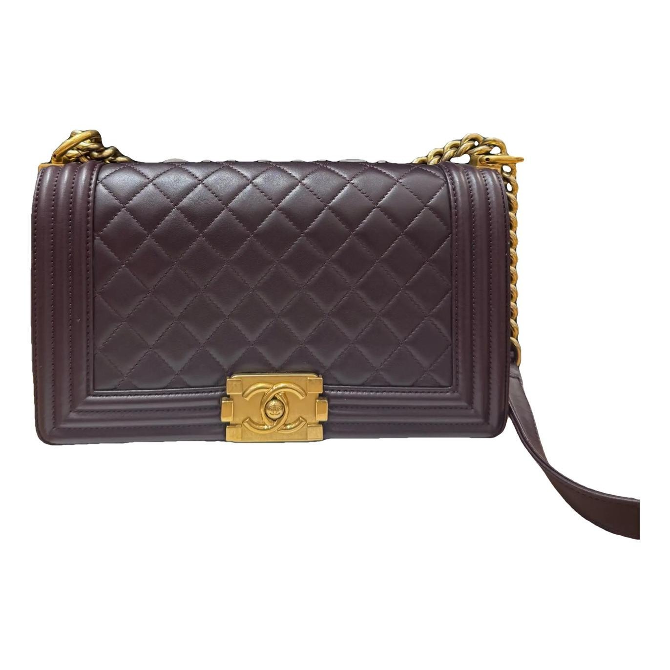 Boy leather crossbody bag