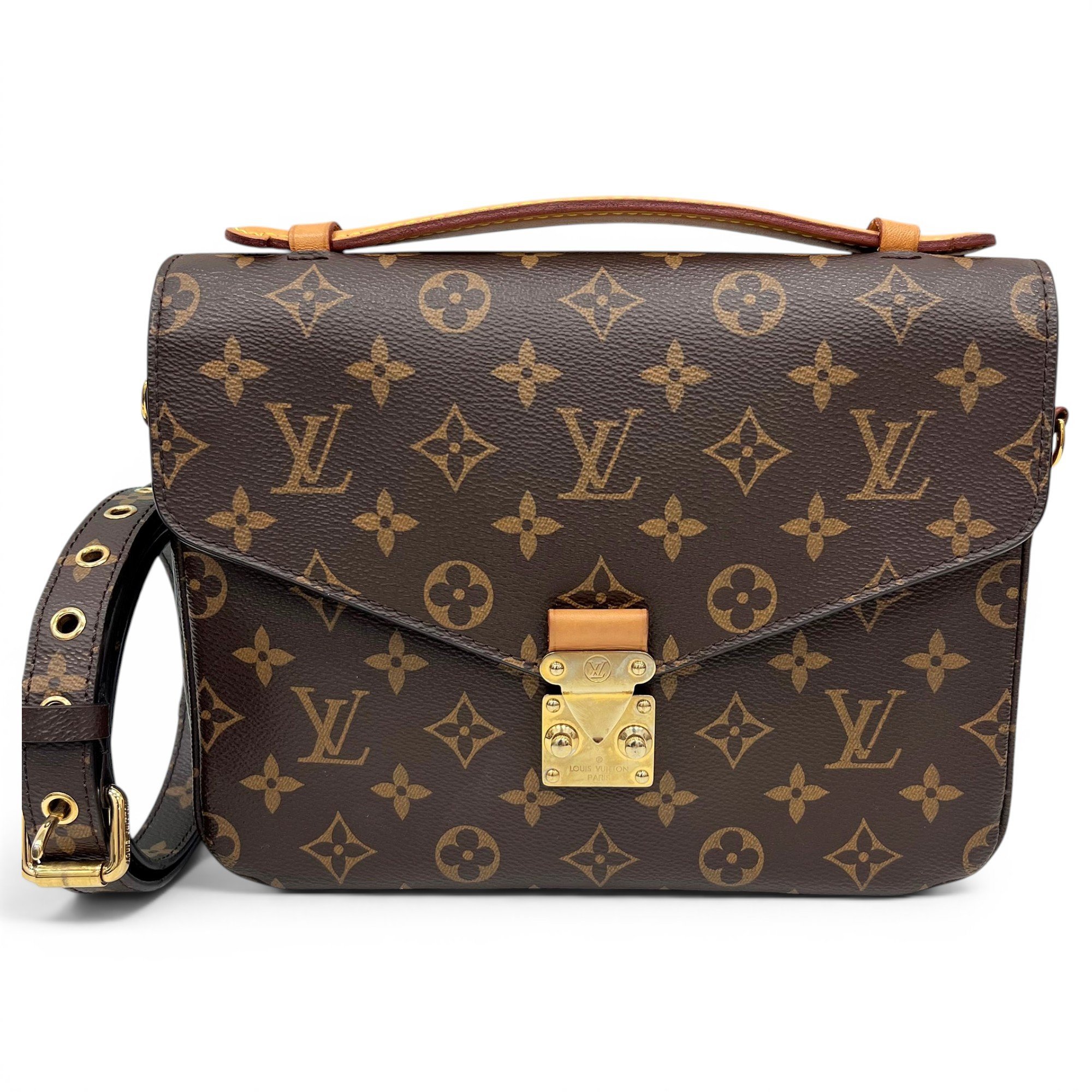 Metis leather crossbody bag