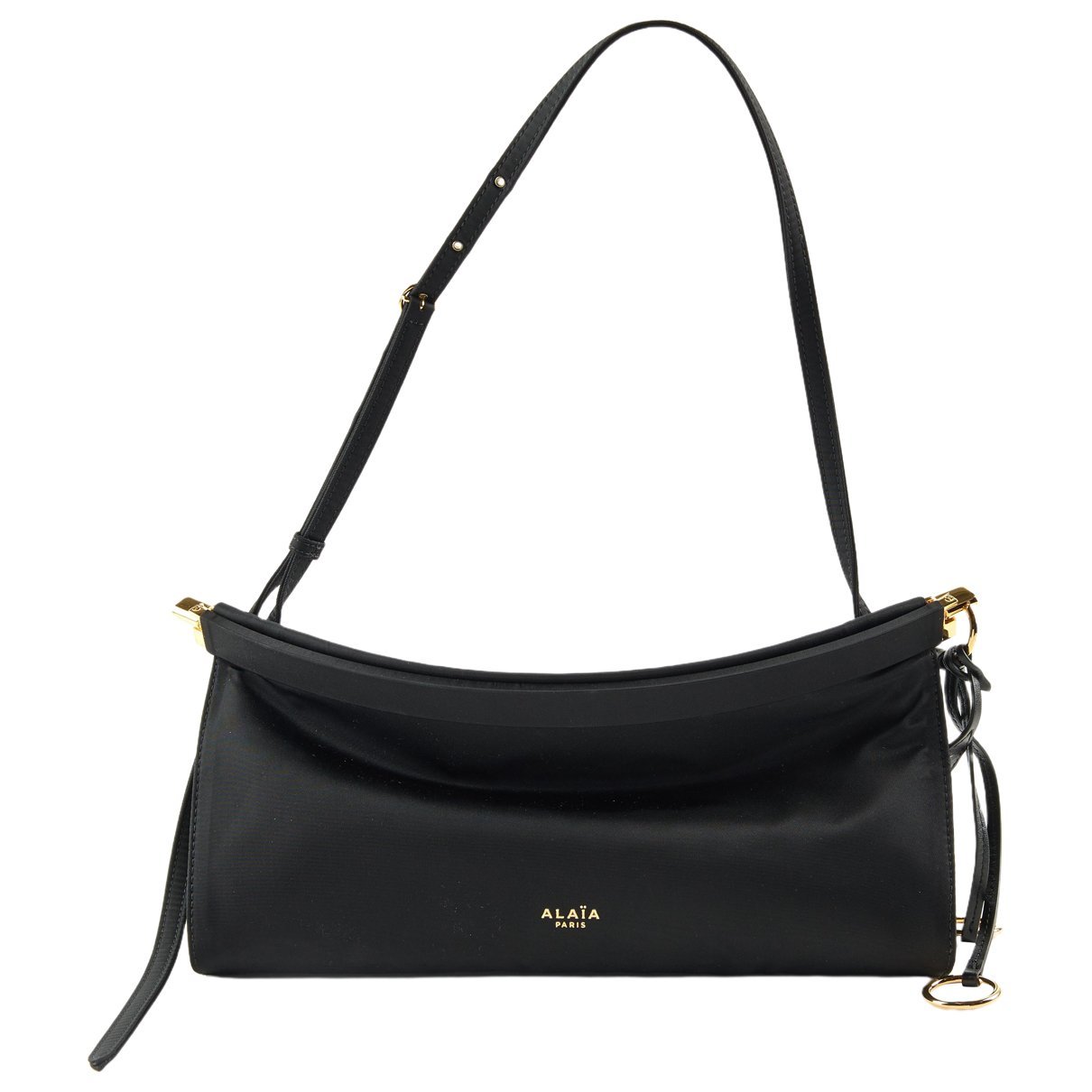 Le Click East West cloth handbag