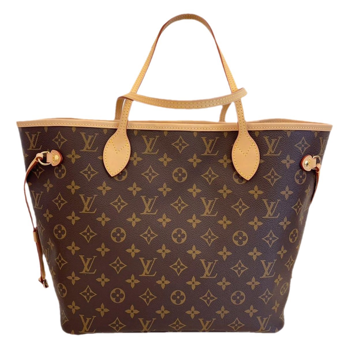 Neverfull leather tote