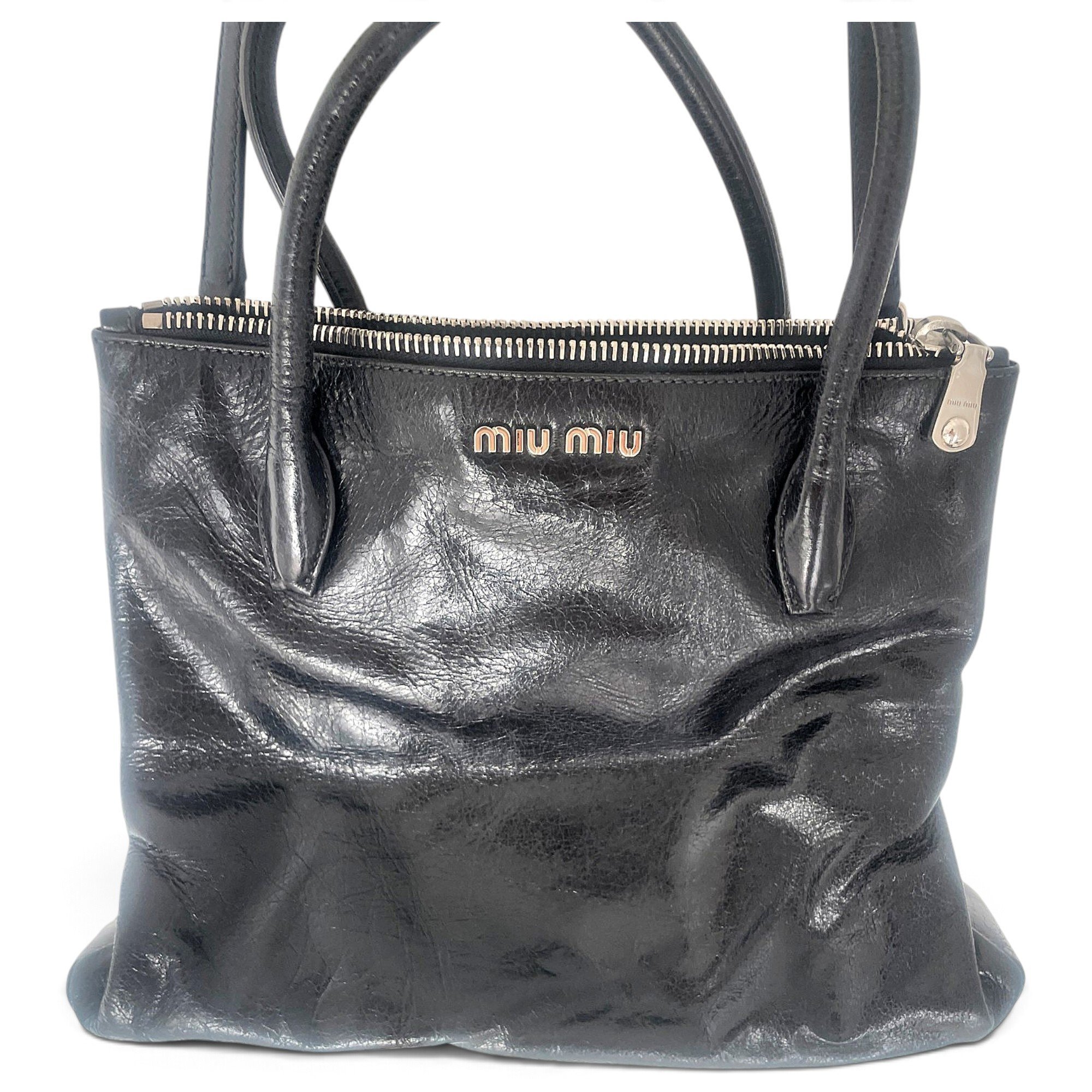 Vitello leather handbag