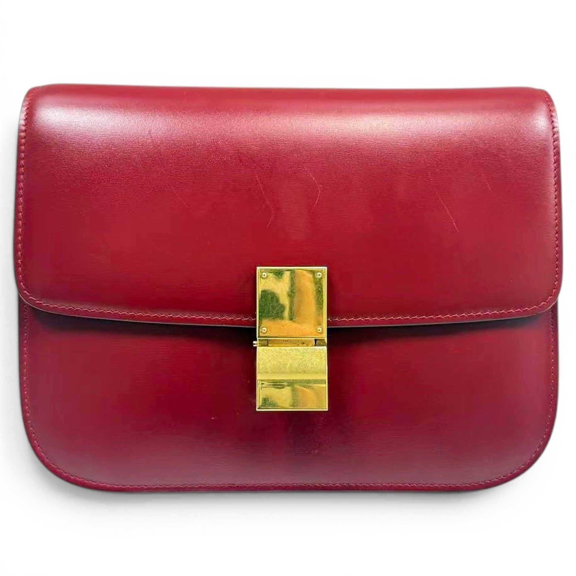 Luggage leather handbag