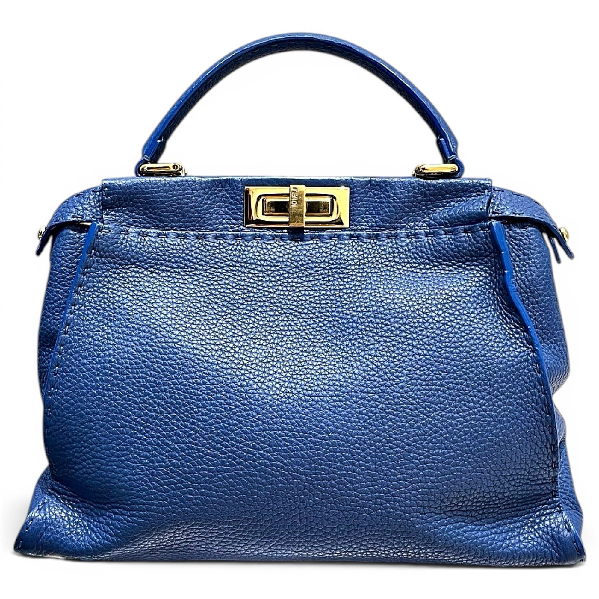 Peekaboo leather crossbody bag