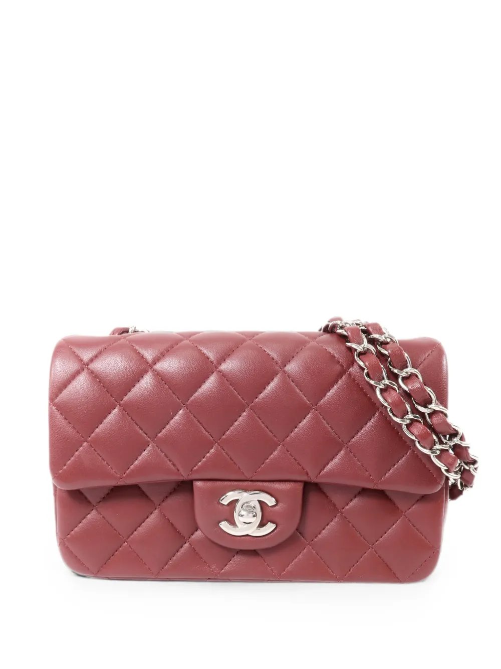 Classic 20 diamond-quilted mini bag