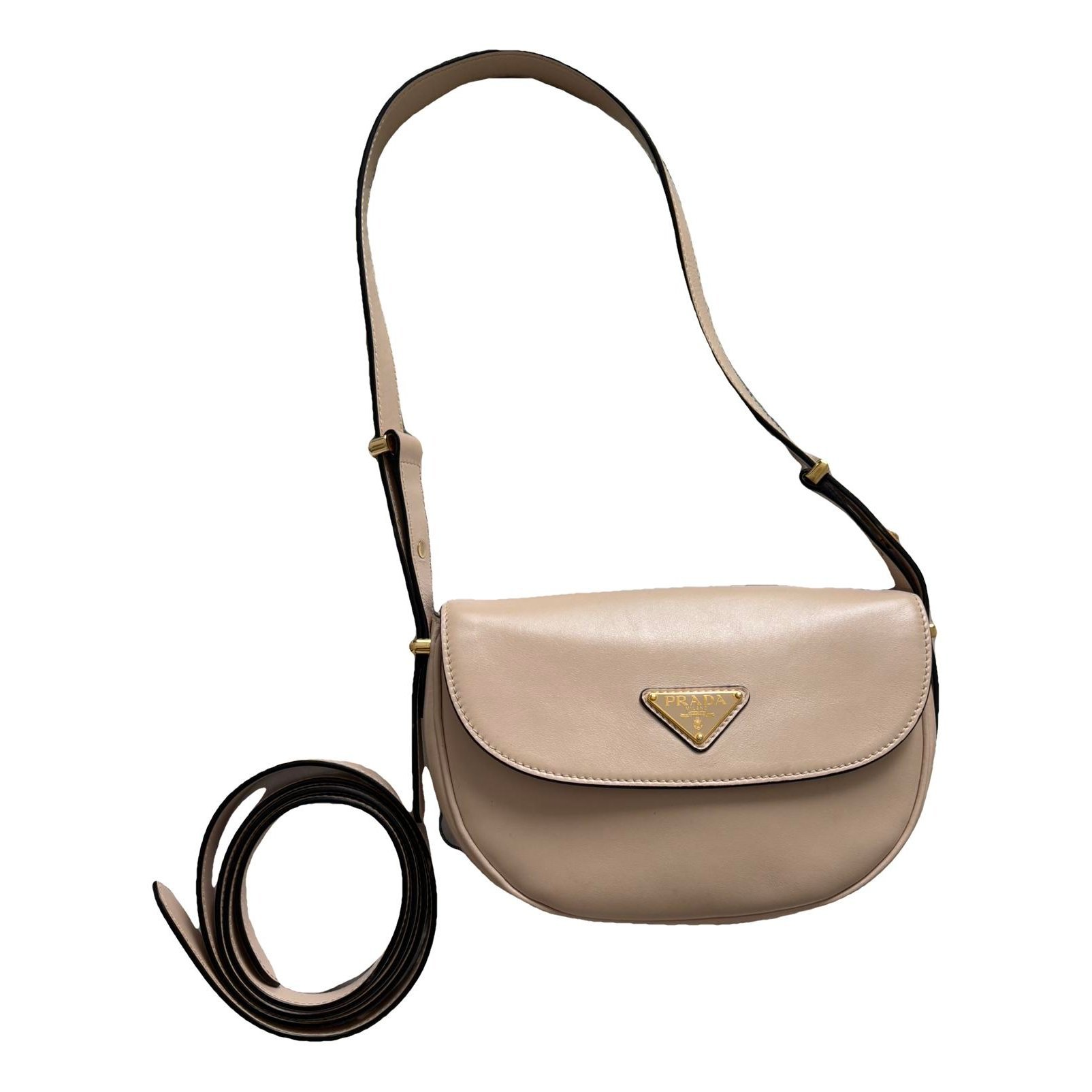 Arqué leather handbag