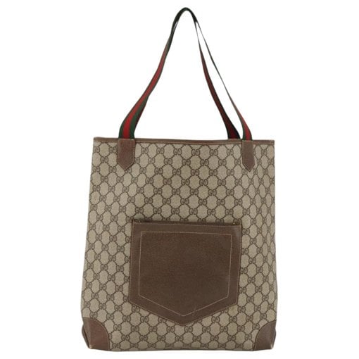 Leather tote