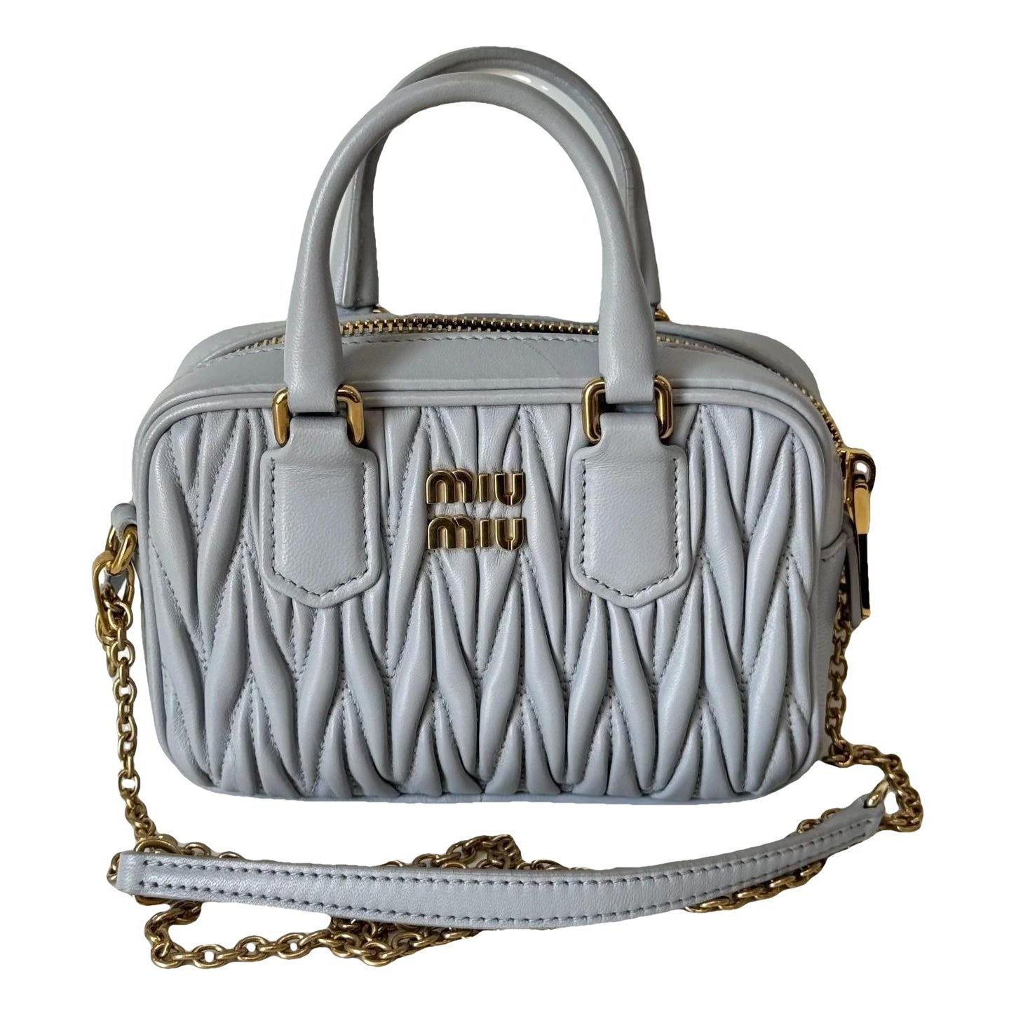 Leather mini bag