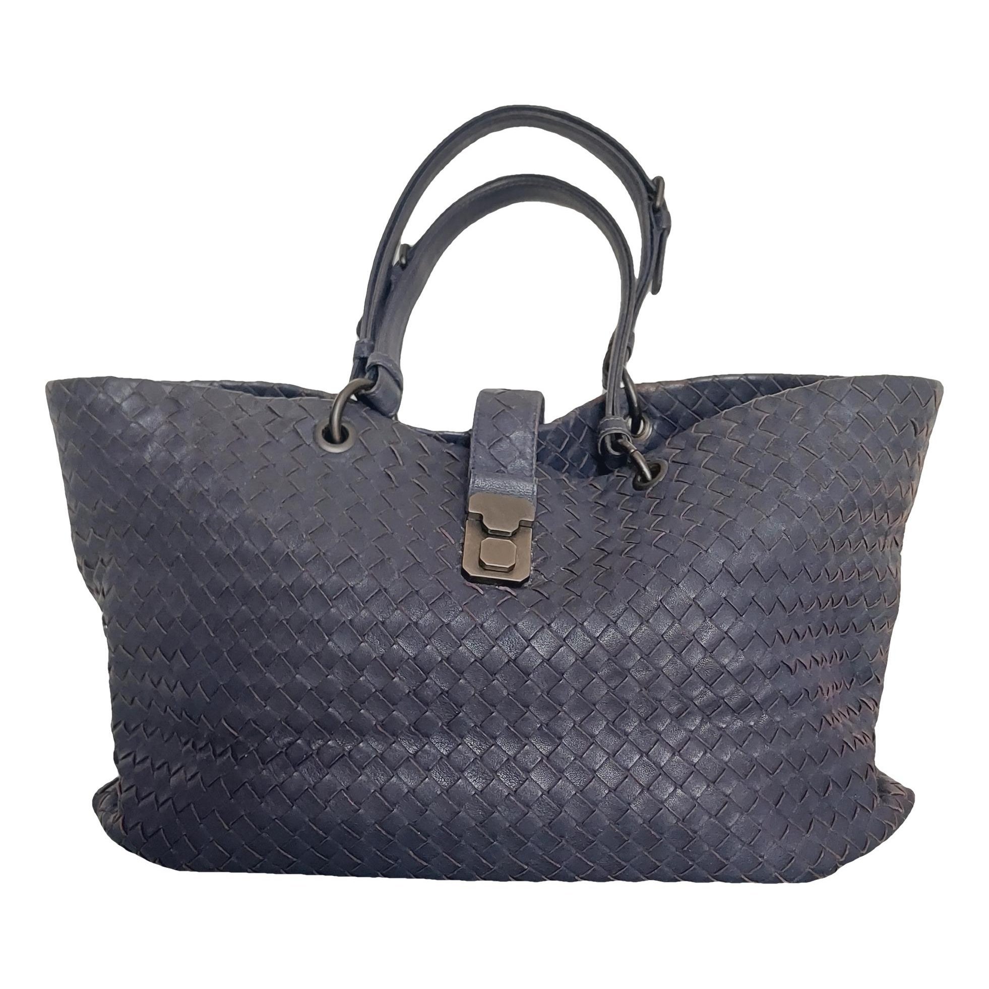 Roma leather tote