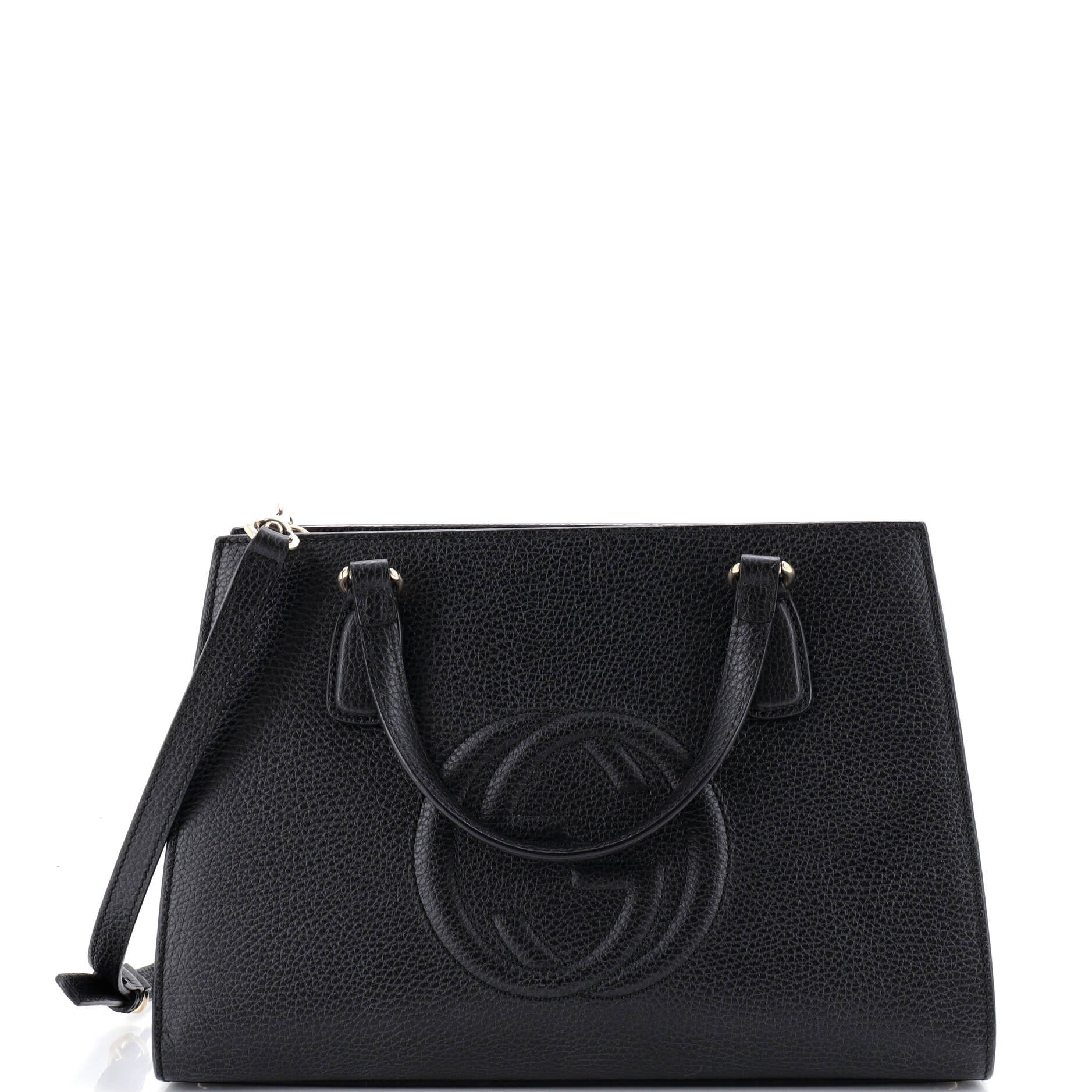 Soho Convertible Top Handle Satchel Leather Medium