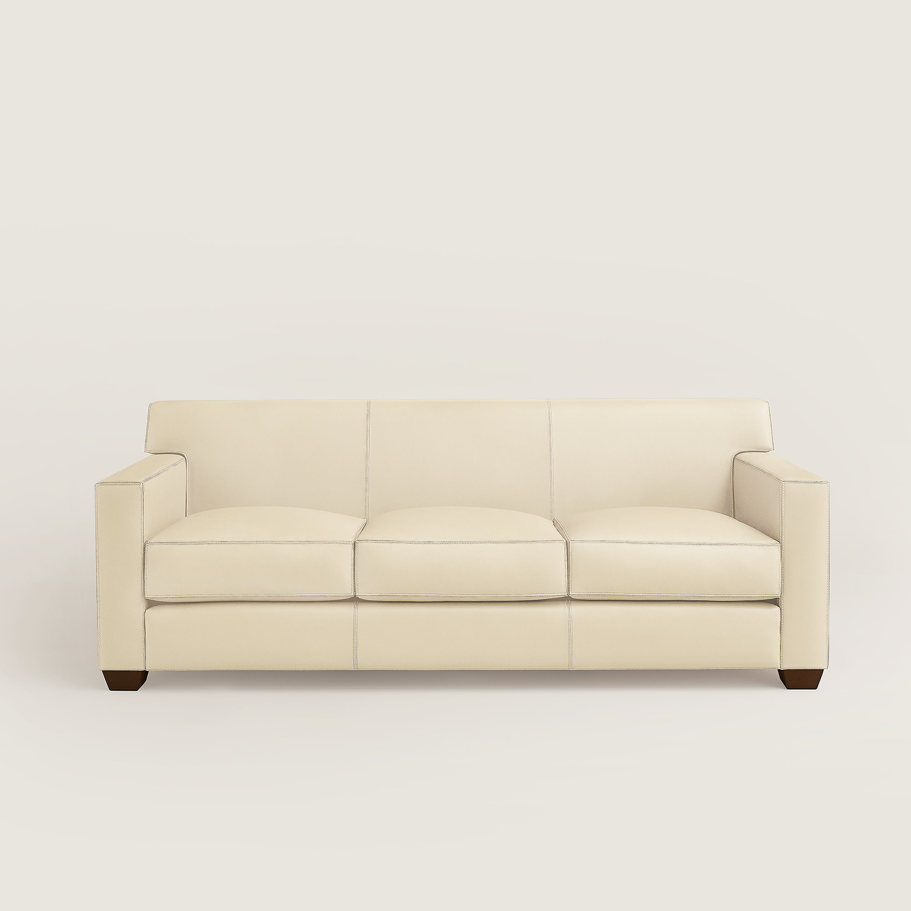 Reeditions J.-M. Frank par Hermès Comfortable 3-seater sofa
