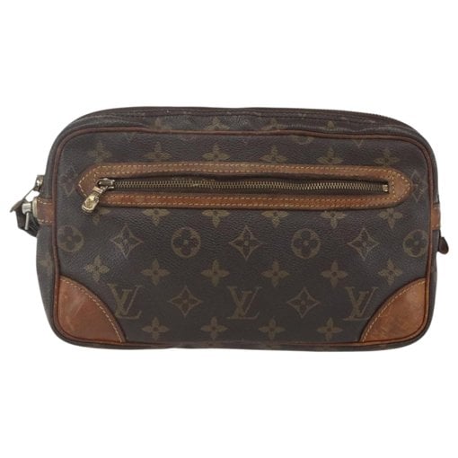 Marly Dragonne leather clutch bag