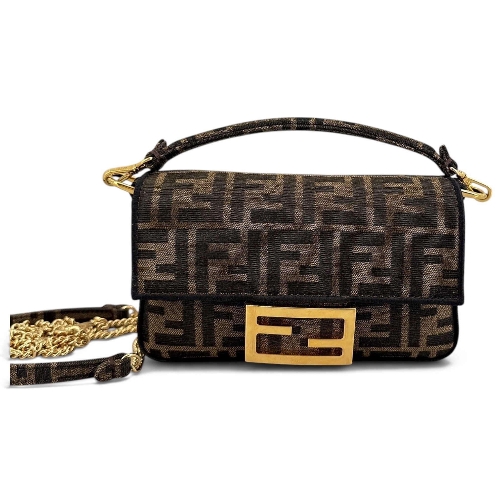 Baguette leather handbag