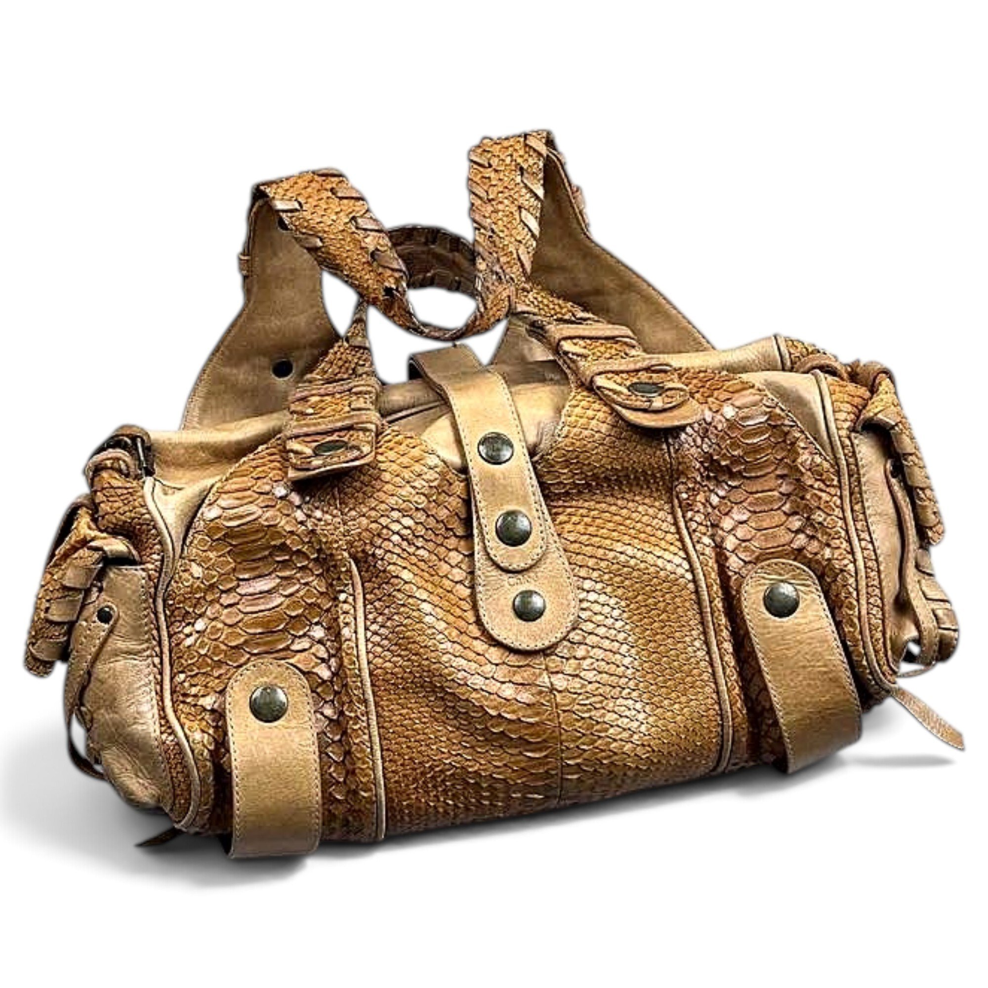 Leather handbag