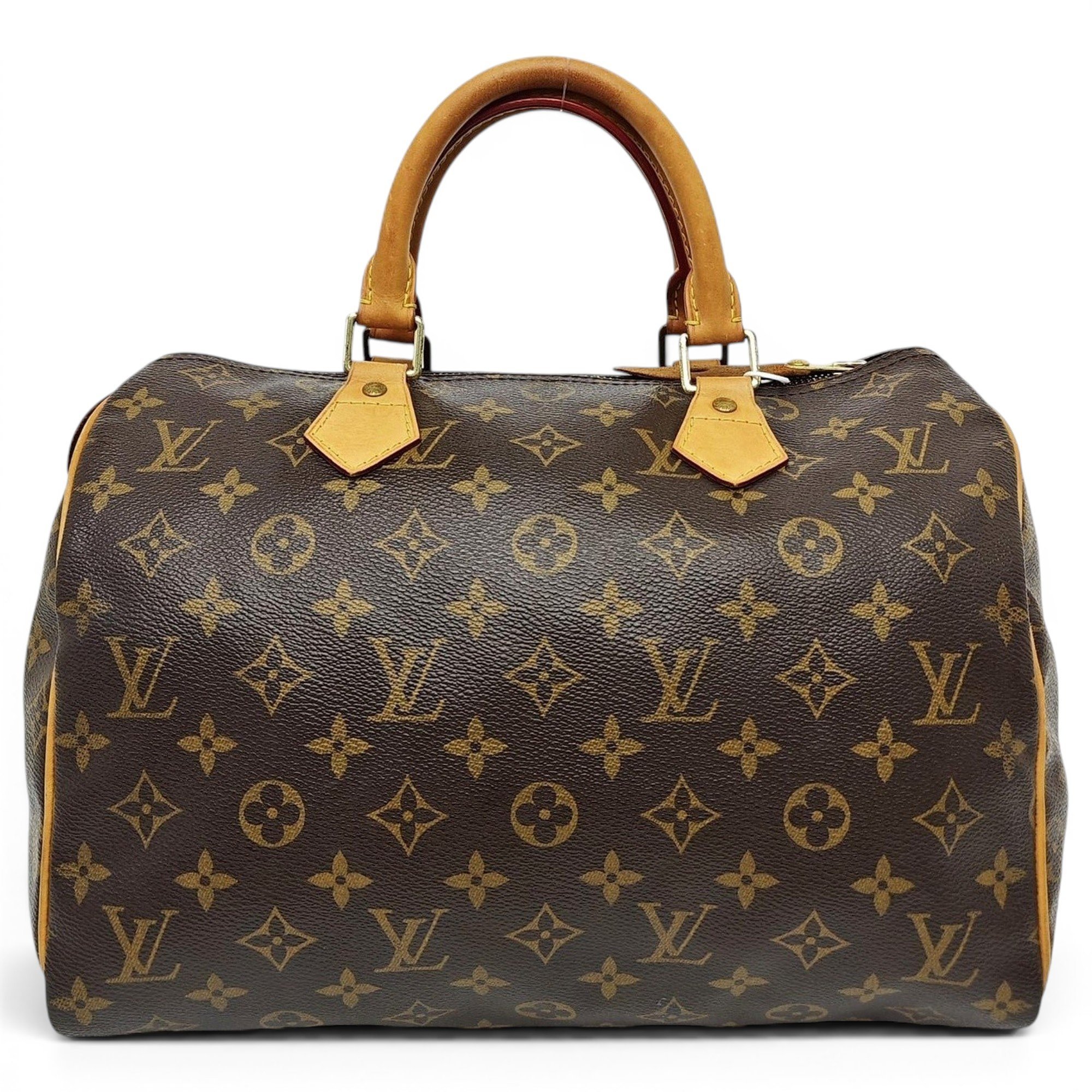 Nano Speedy / Mini HL leather handbag