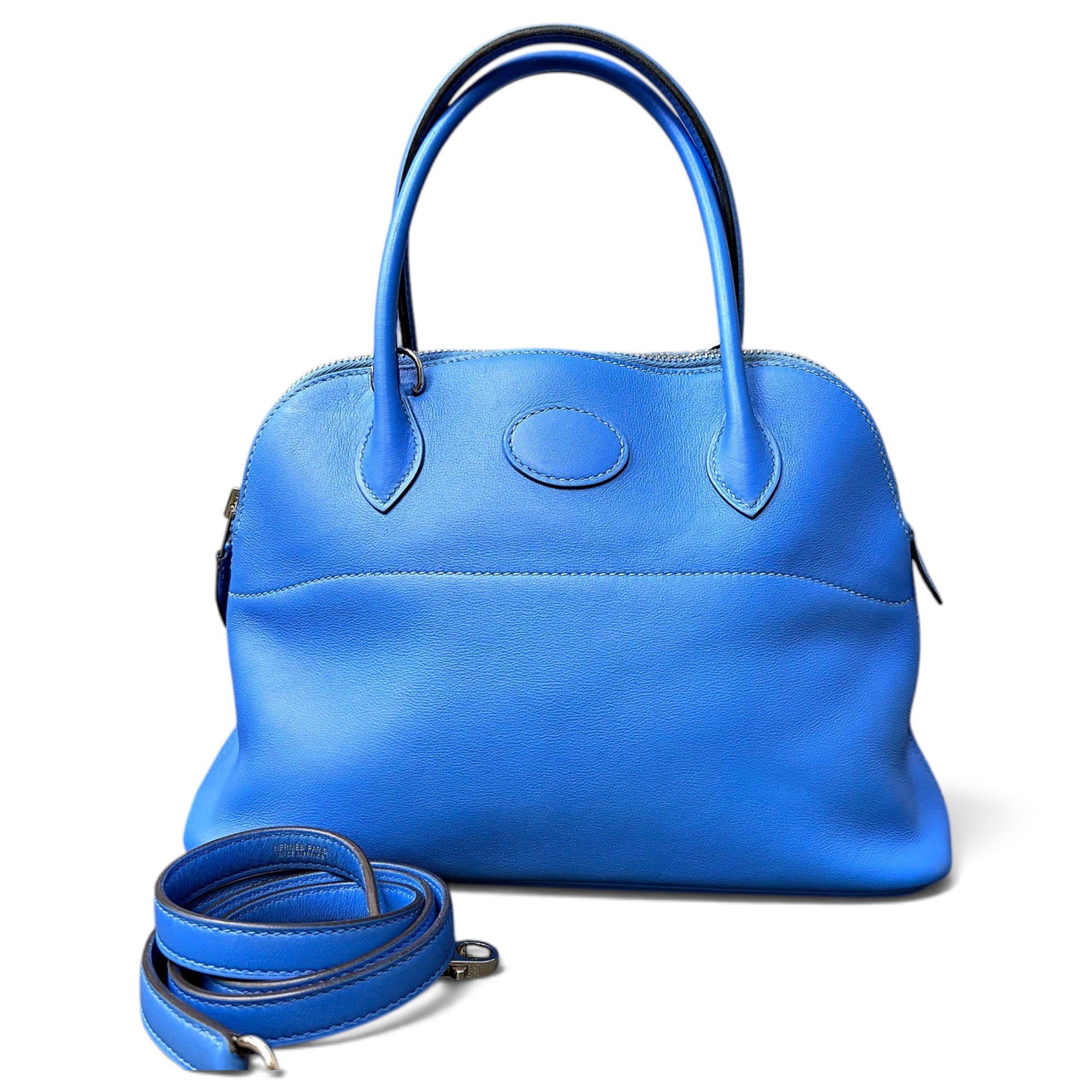 Bolide leather handbag