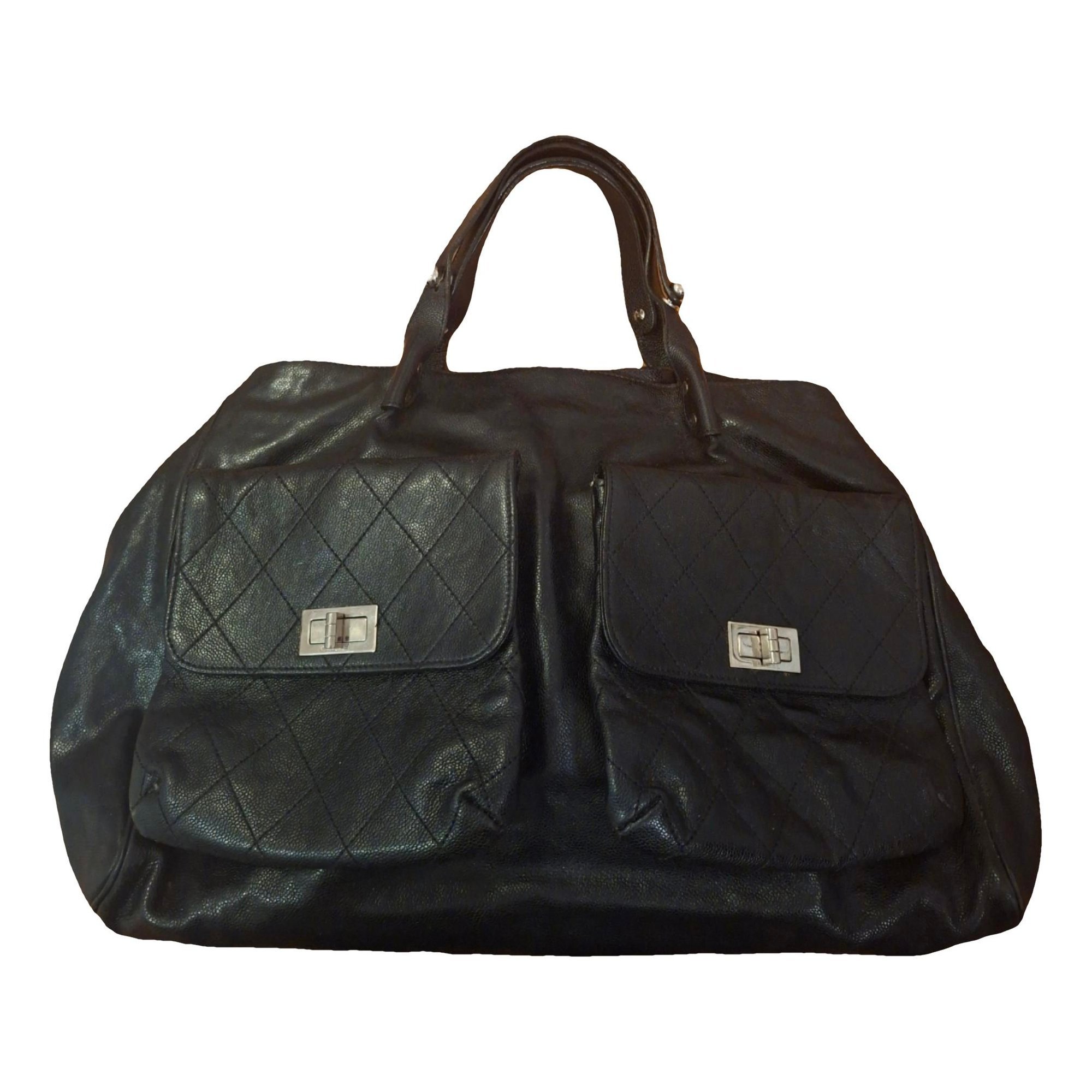 Leather tote