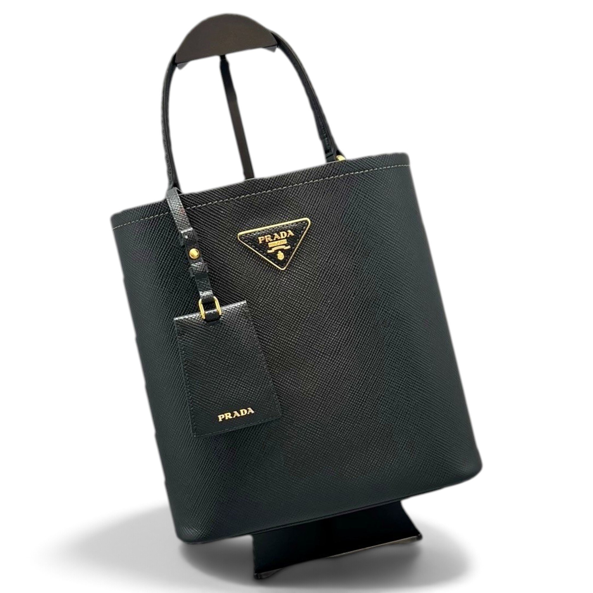 Panier leather handbag