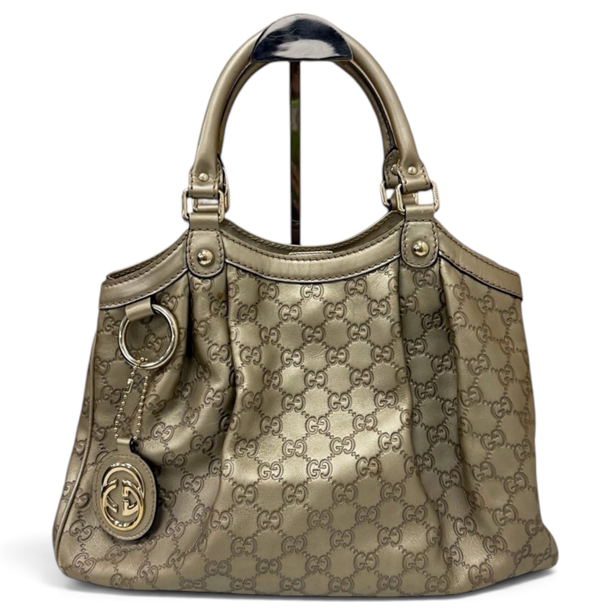 Sukey leather tote